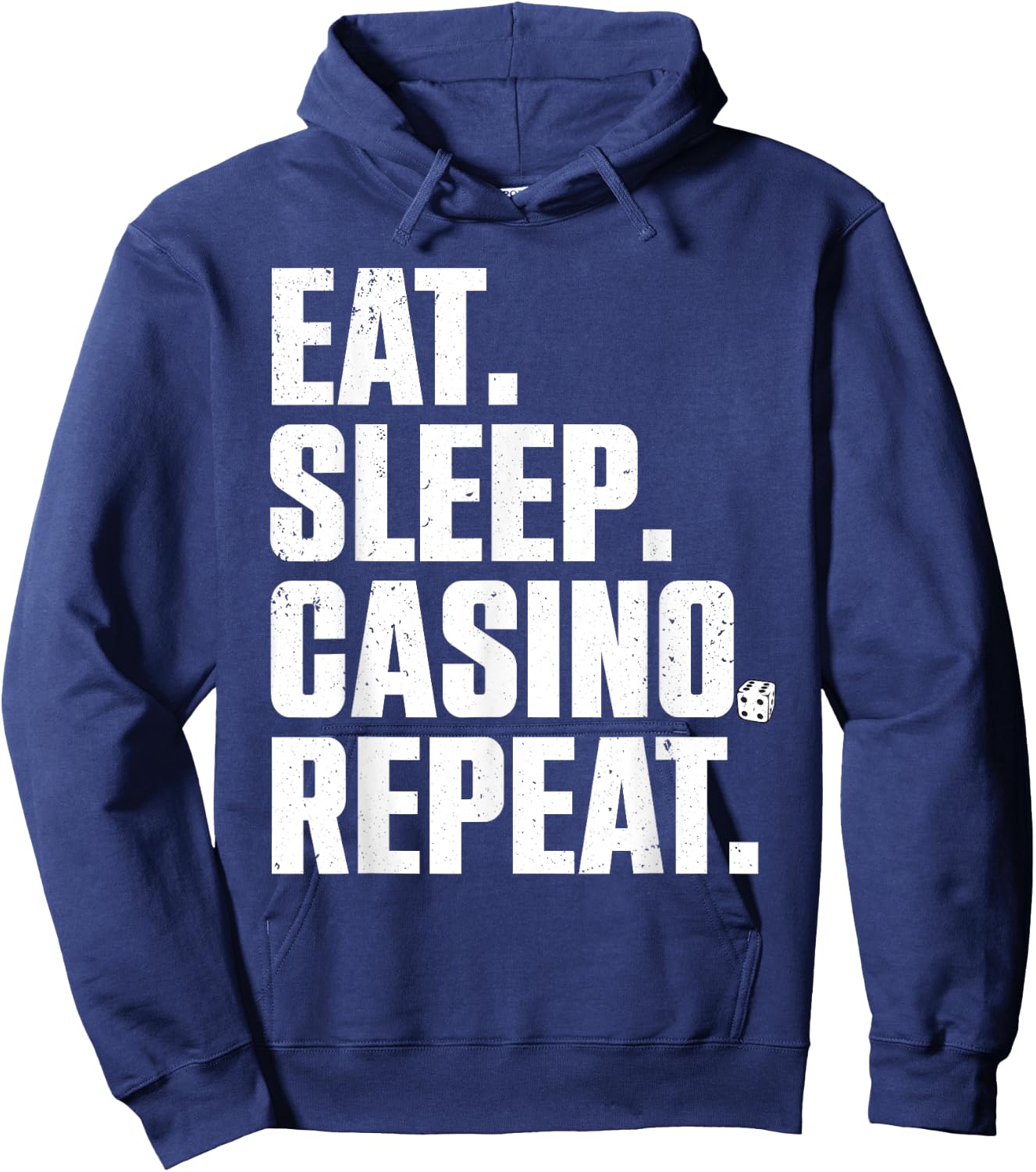 Funny Casino Lover Design Women Casino Gambler Poker Hoodie - Hoodie | Navy