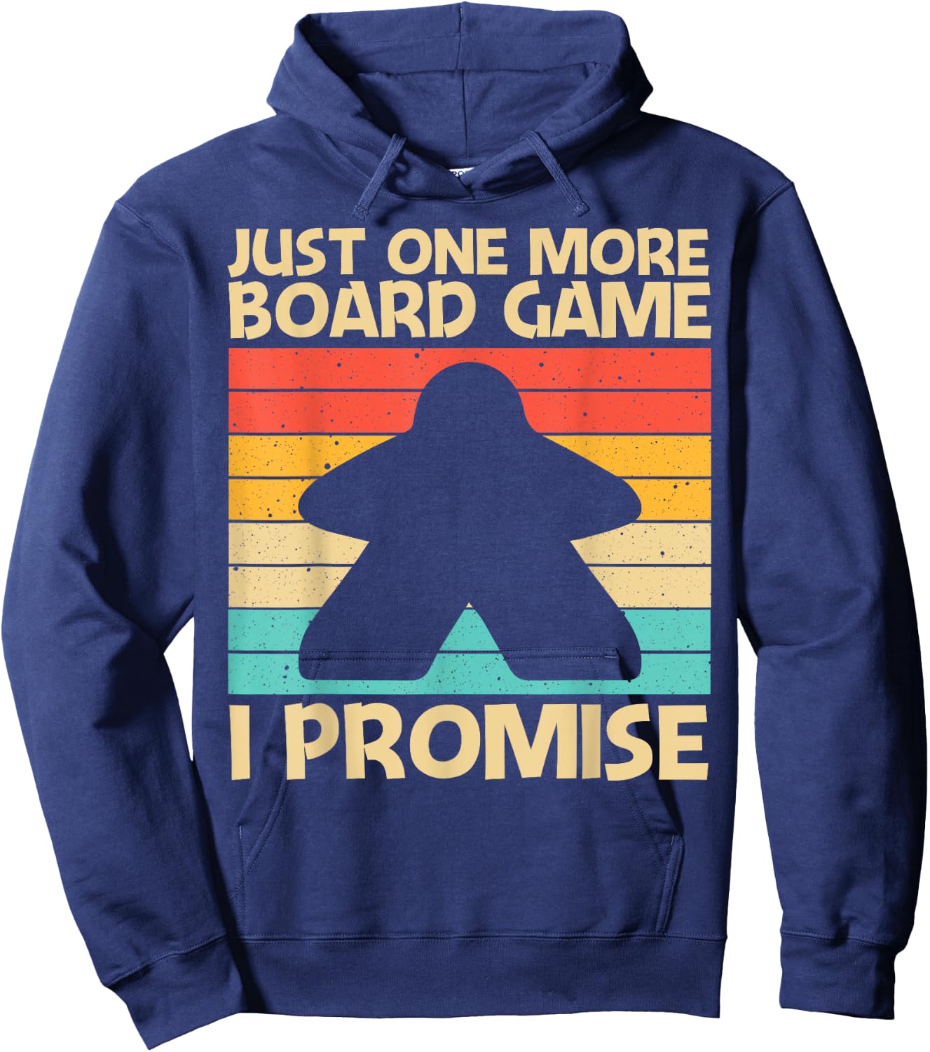 Cool Board Game Art Women Board Gamer Meeple Lovers Hoodie - Hoodie | Navy