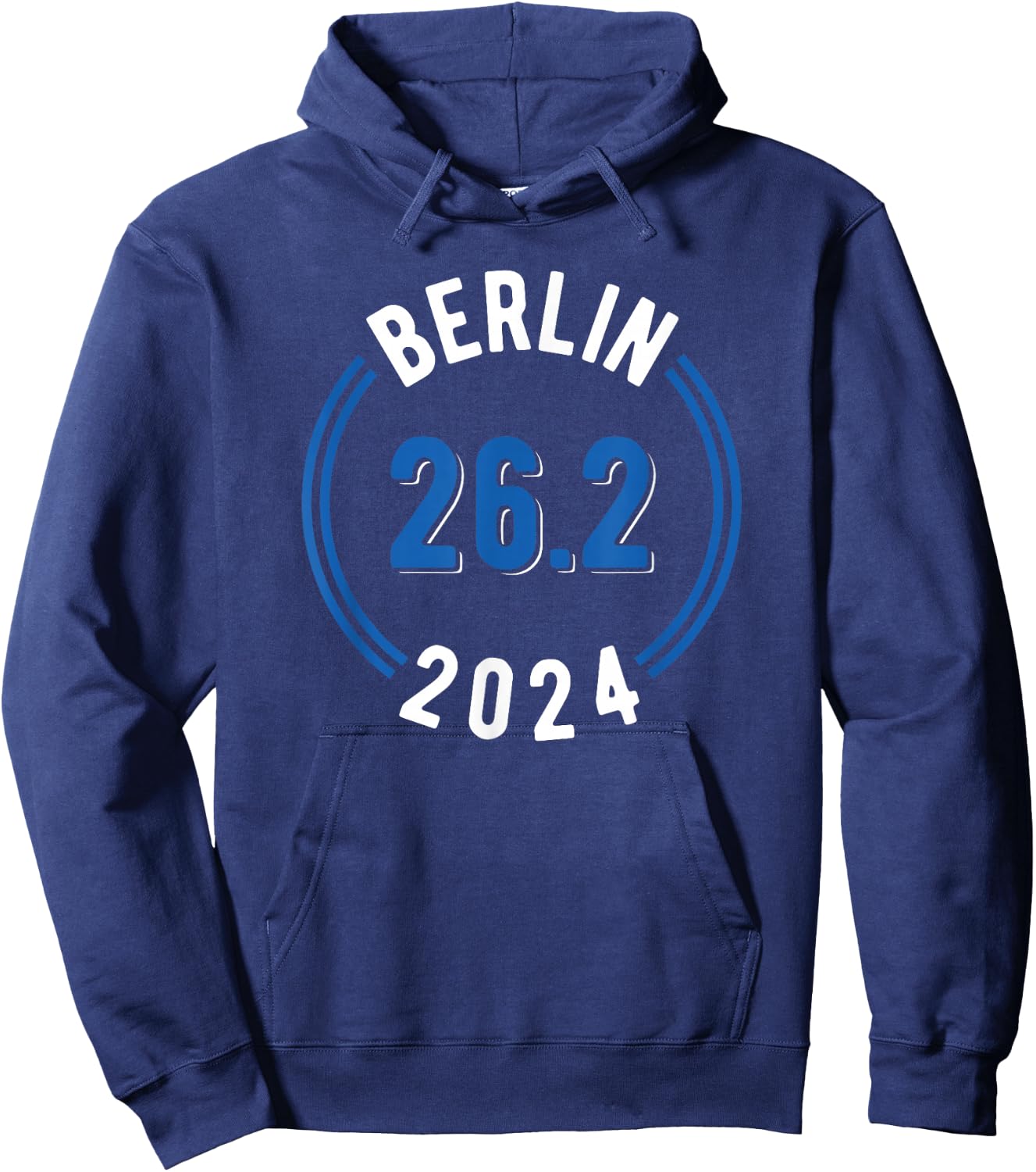 Berlin 2024 Marathon 26.2 Hoodie - Hoodie | Navy
