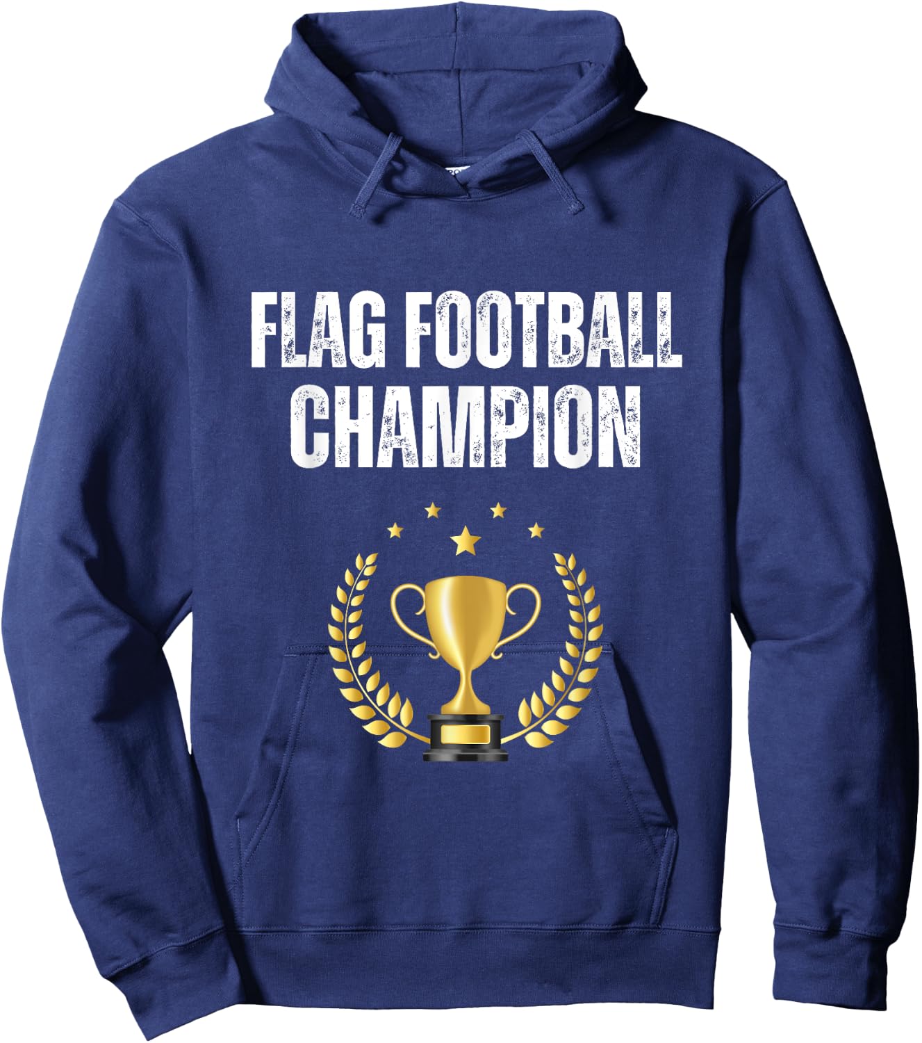Flag Football Champion Funny Flag Football Champ Hoodie - Hoodie | Navy