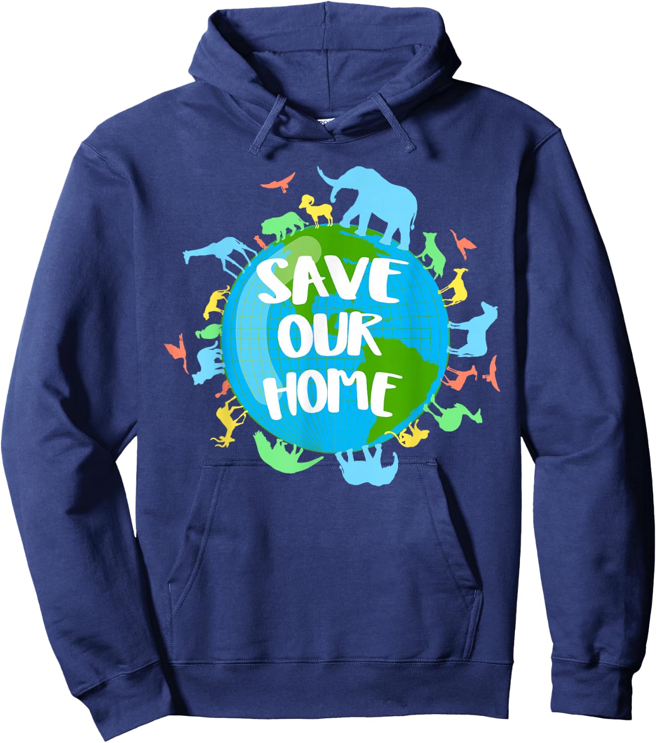 Earth Day 2025 Environmental Nature Planet | & Hoodie - Hoodie | Navy