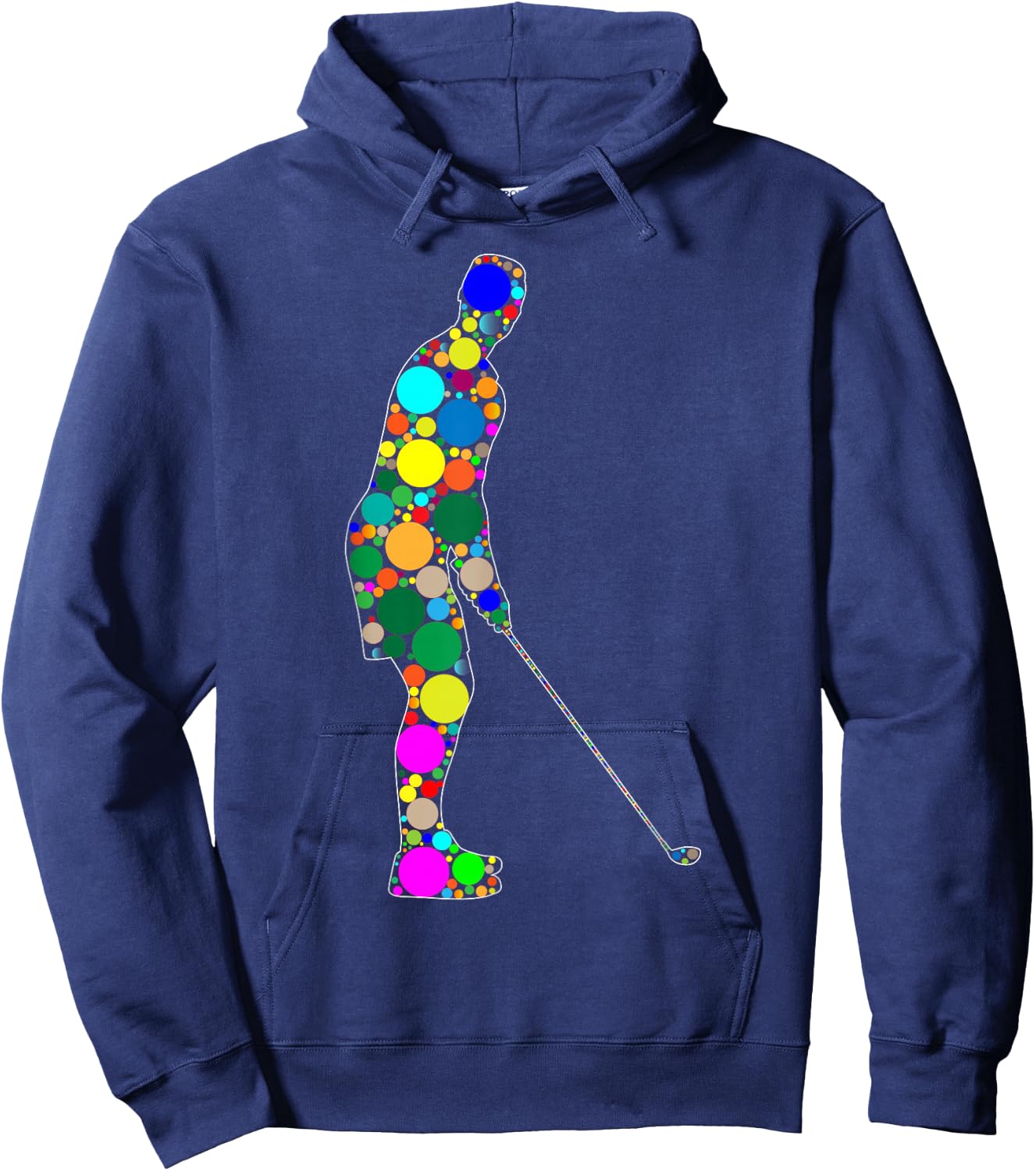 Funny Polka Dot Golf Lover September 15th Dot day kids Hoodie - Hoodie | Navy