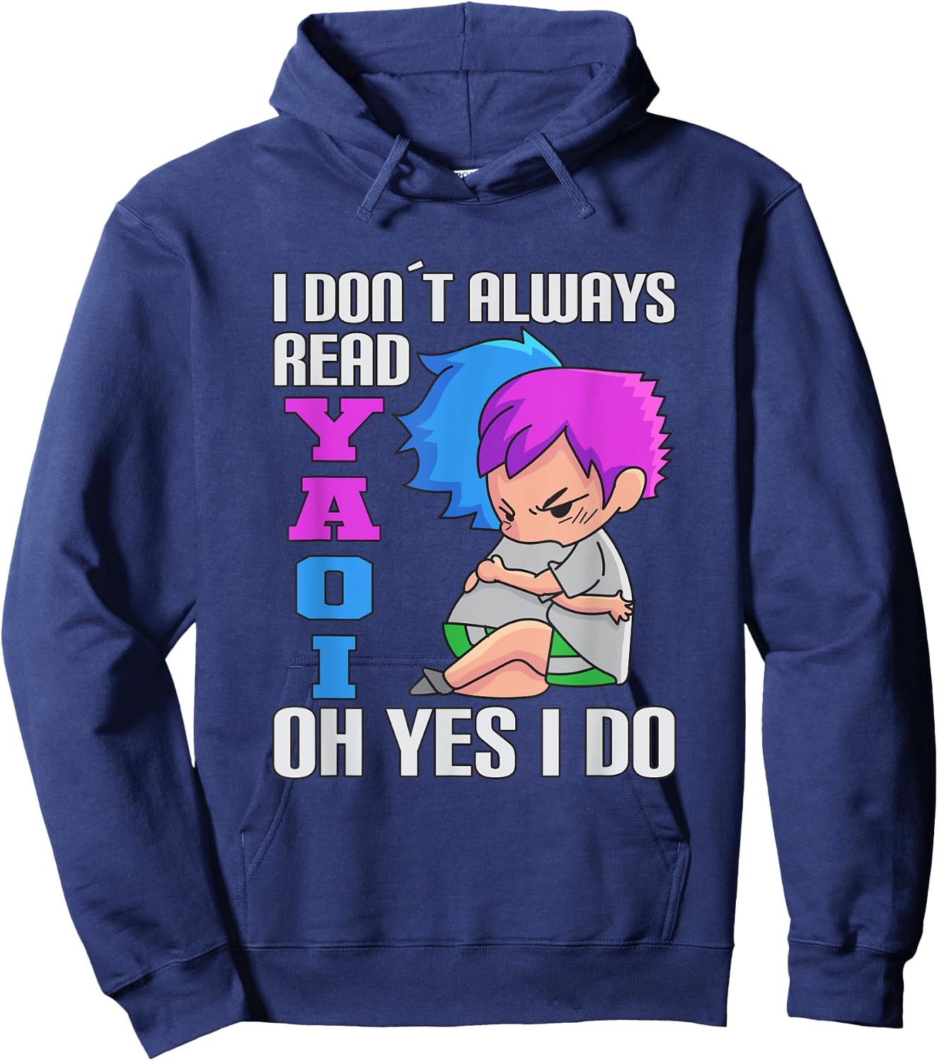 Fujoshi I Yaoi BL Love Manga Hoodie - Hoodie | Navy