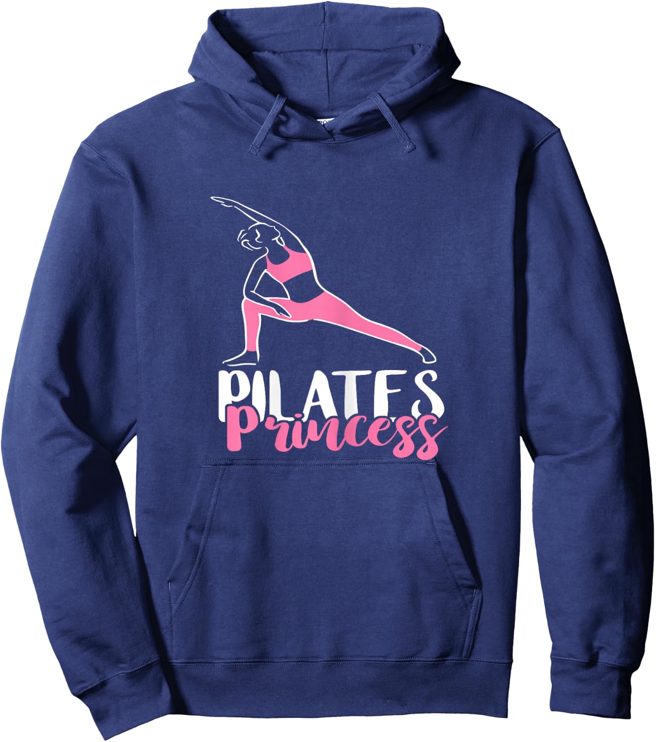Workout Exercise Pilates Princess Pilates Fitness Instructor Hoodie - Hoodie | Navy