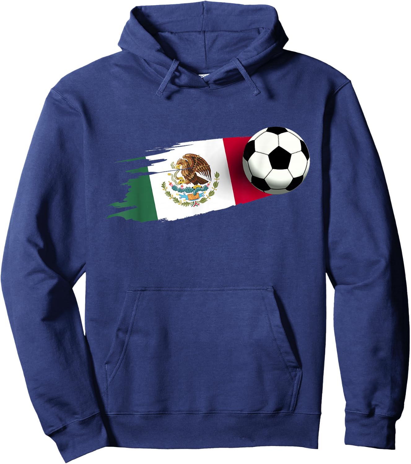 Mexico Flag Jersey Mexican Soccer Team Mexican Hoodie - Hoodie | Navy