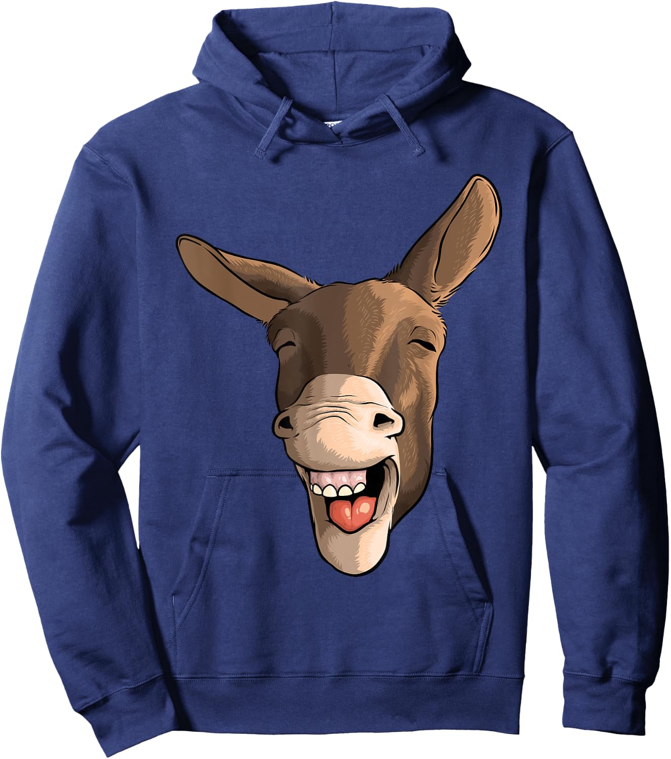 Funny Donkey Art Women Kids Donkey Lover Farm Animal Hoodie - Hoodie | Navy