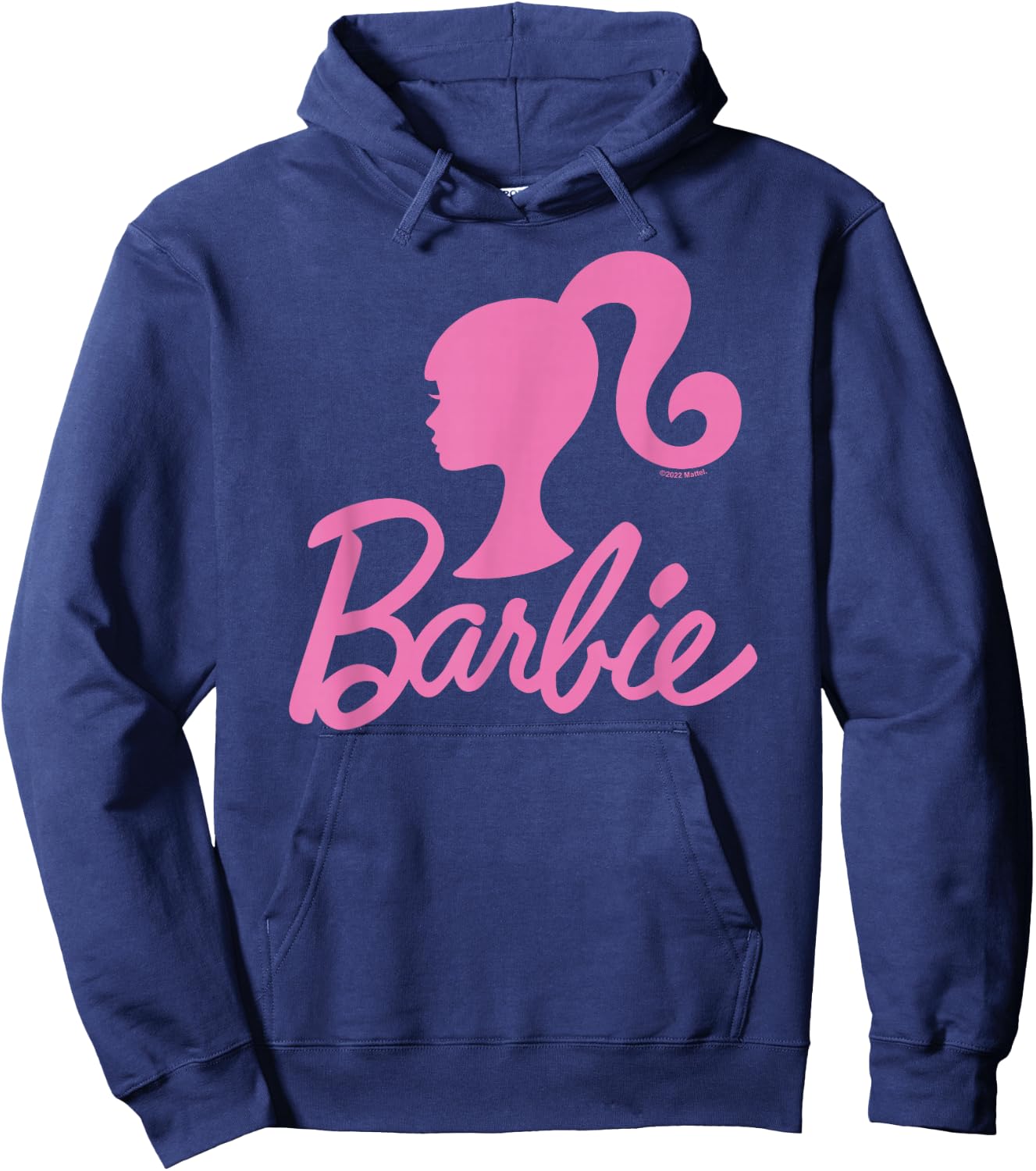 Barbie - Barbie Pink Logo Hoodie - Hoodie | Navy