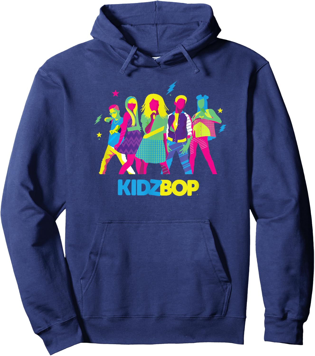 KIDZ BOP - Pop Star Silhouette (Group) Hoodie - Hoodie | Navy