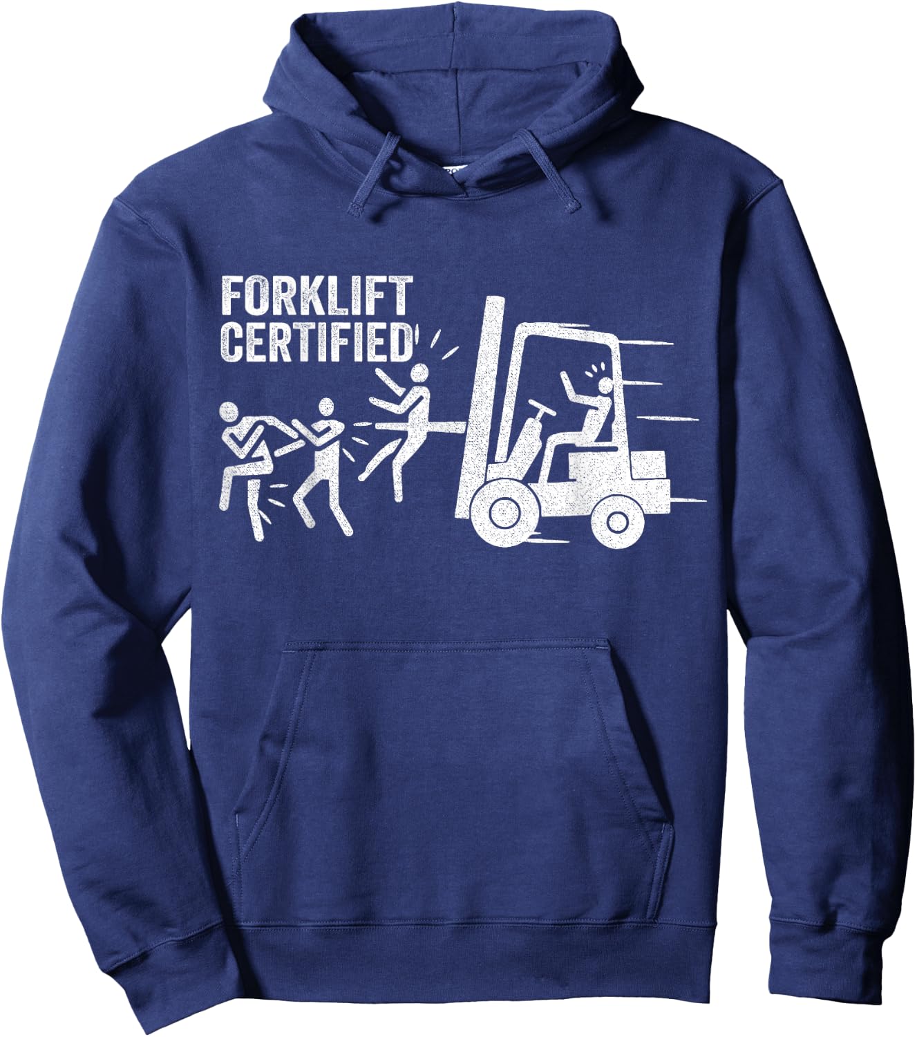 Funny Forklift Certified Forklift Operator Forklift Driver Hoodie - Hoodie | Navy