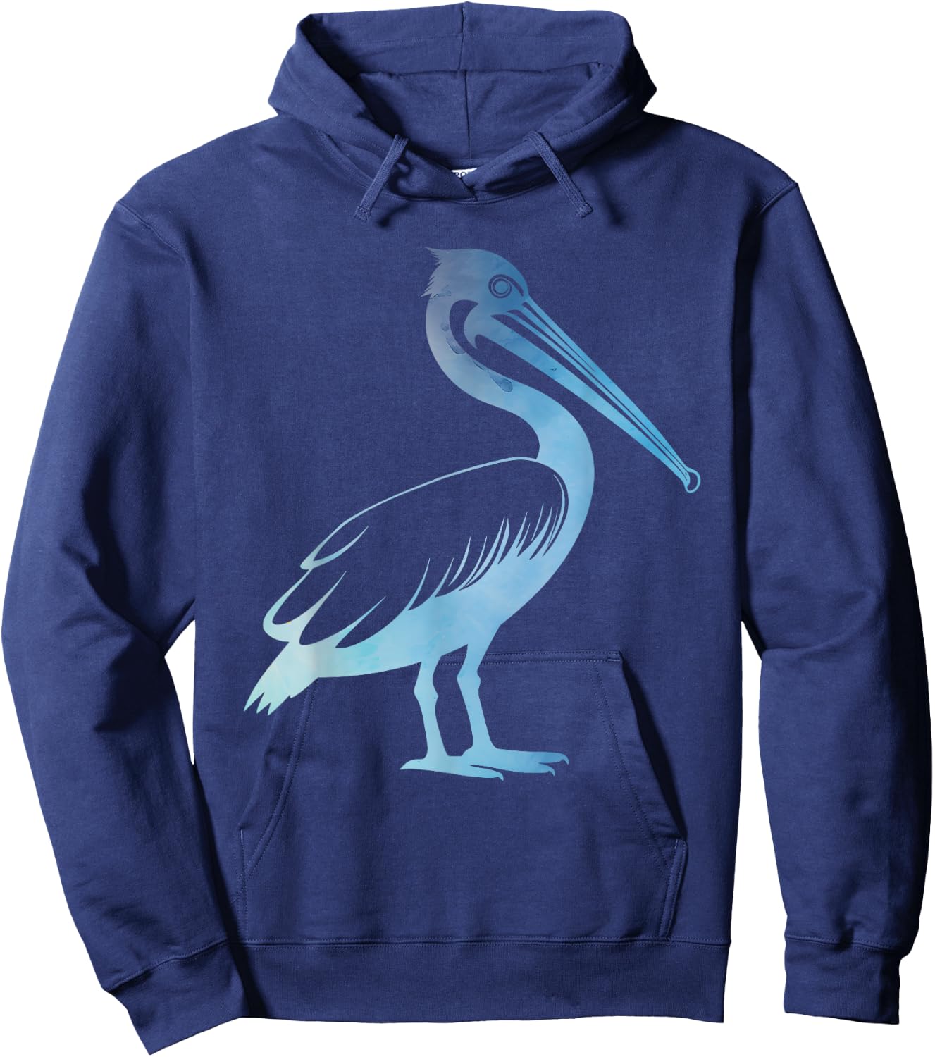 Animals Love Pelicans bird simple minimalist Pelican Hoodie - Hoodie | Navy
