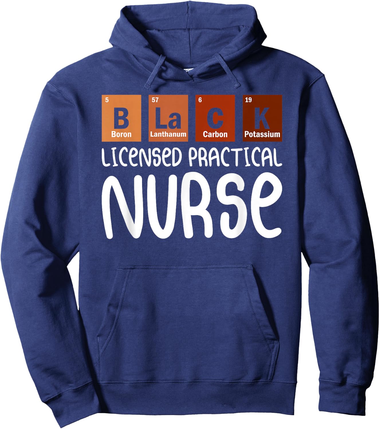 LPN Licensed Practical Nurse Nurses Day Hoodie - Hoodie | Navy