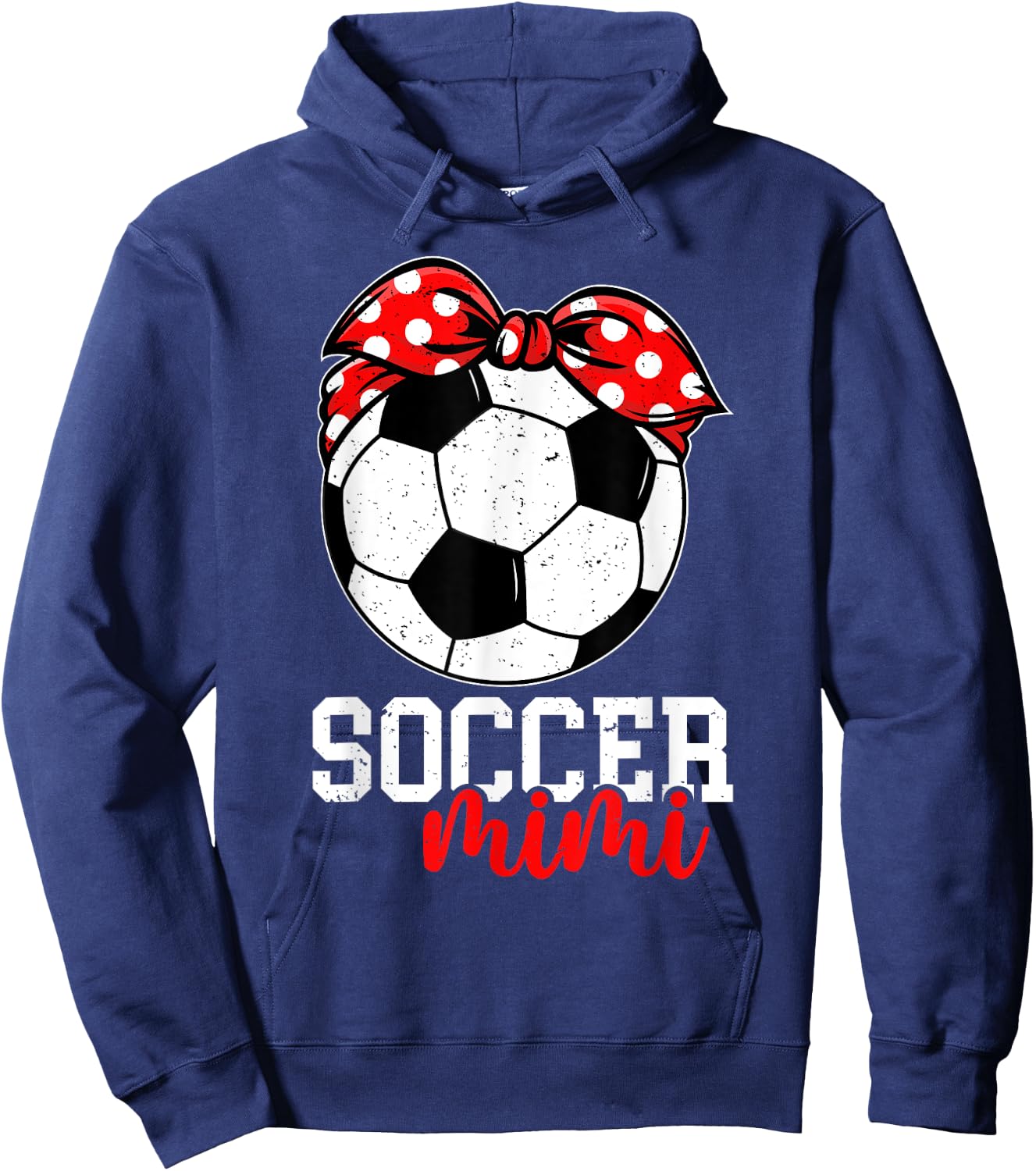 Soccer Mimi Grandma Mimi Of A Soccer Player Mimi Hoodie - Hoodie | Navy