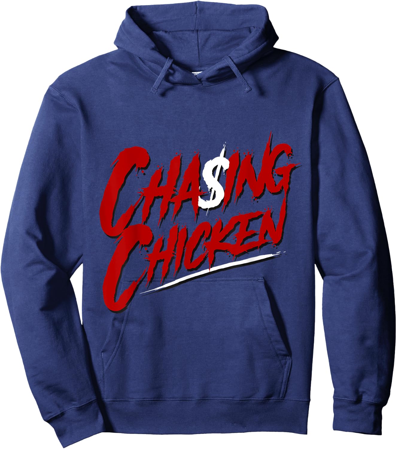 Chasing Chicken, Rap shirts, Get Money Chasing Chicken retro Hoodie - Hoodie | Navy