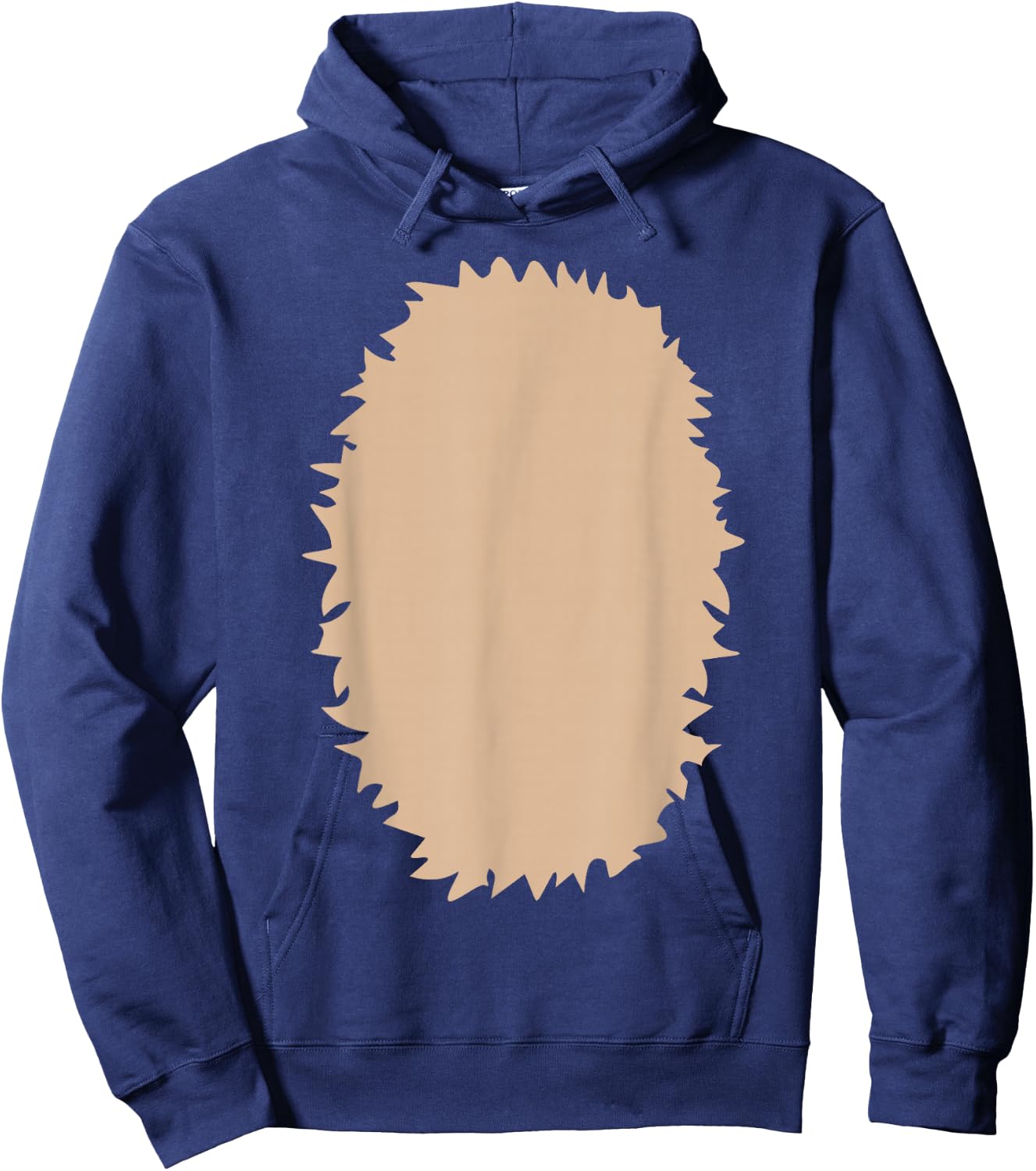 Halloween Deer Chest Easy DIY Costume Kids Reindeer Hoodie - Hoodie | Navy