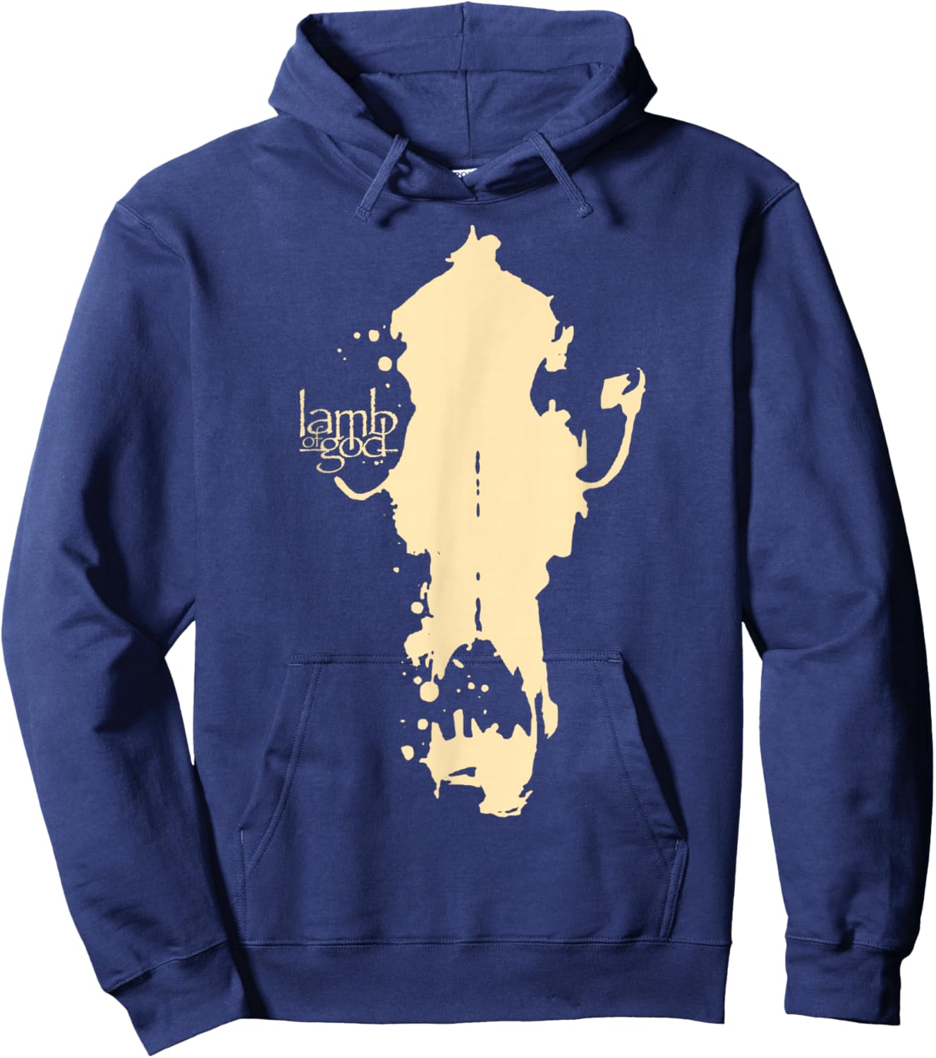 Lamb of God – As The Palaces Burn Front/Back Hoodie - Hoodie | Navy