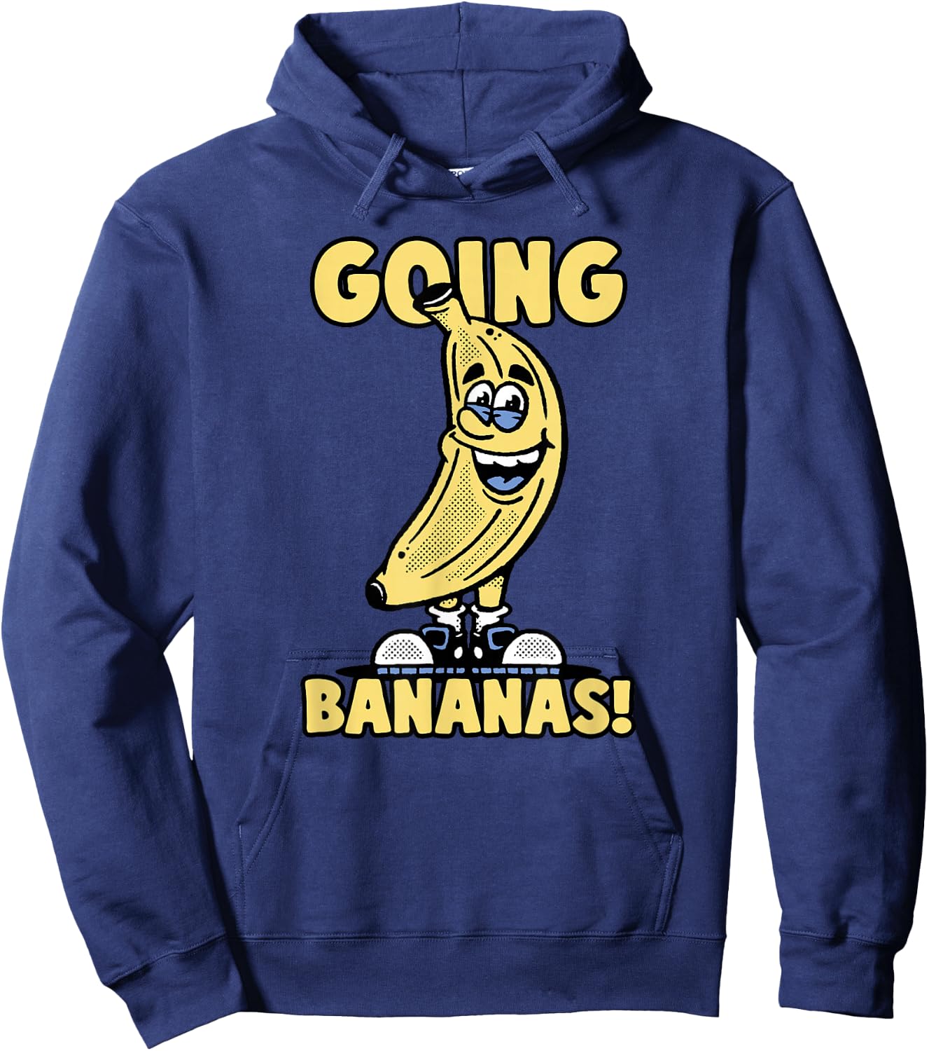 Going Bananas Shirt Men, Women, Kids, Toddler Banana Costume Hoodie - Hoodie | Navy