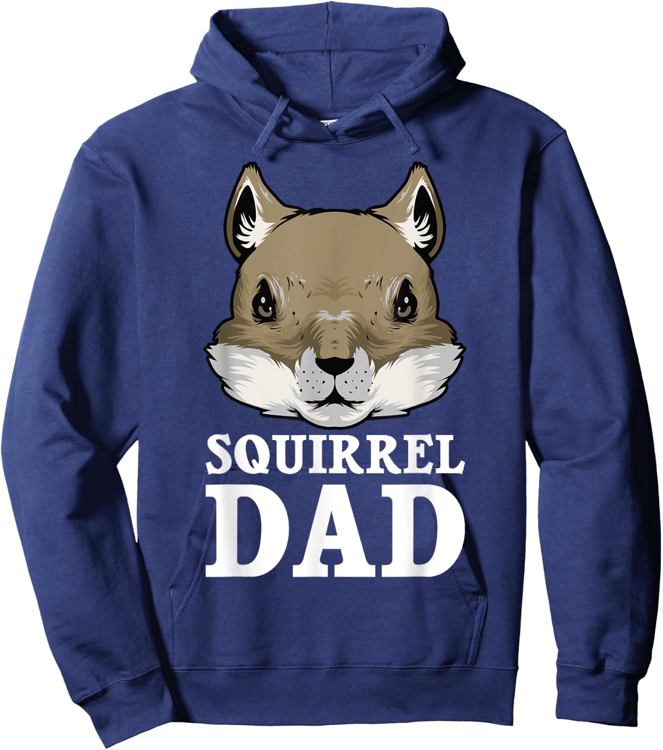 Funny Squirrel Dad Rodent Gopher Chipmunk Lover Daddy Men Hoodie - Hoodie | Navy