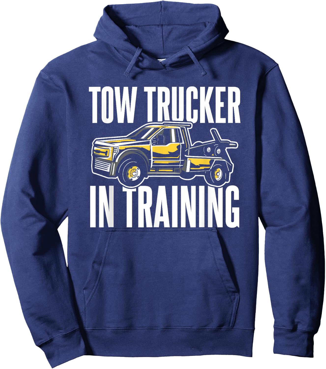 Tow Truck Training Towing Service Hoodie - Hoodie | Navy