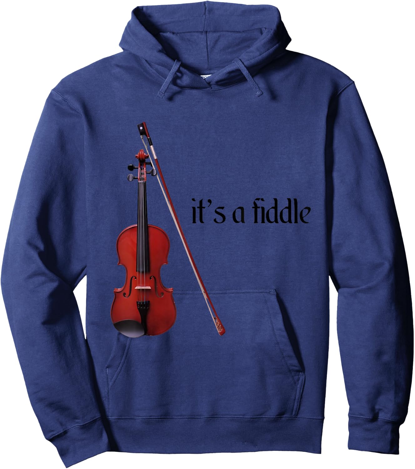 Violin Fiddle Shirt It’s a Fiddle Hoodie - Hoodie | Navy