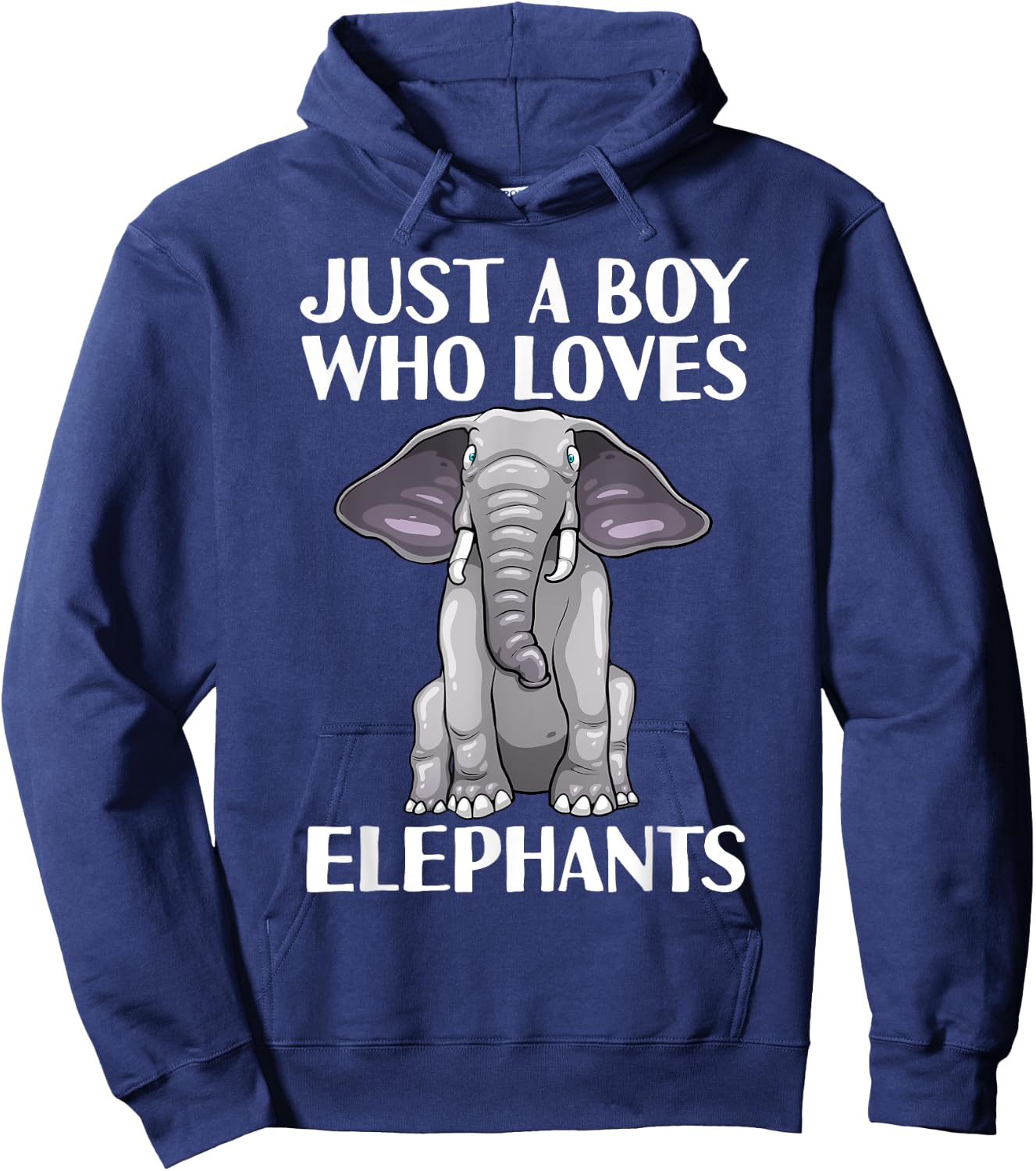Cool Elephant For Boys Kids Save Animals Safari Africa Zoo Hoodie - Hoodie | Navy