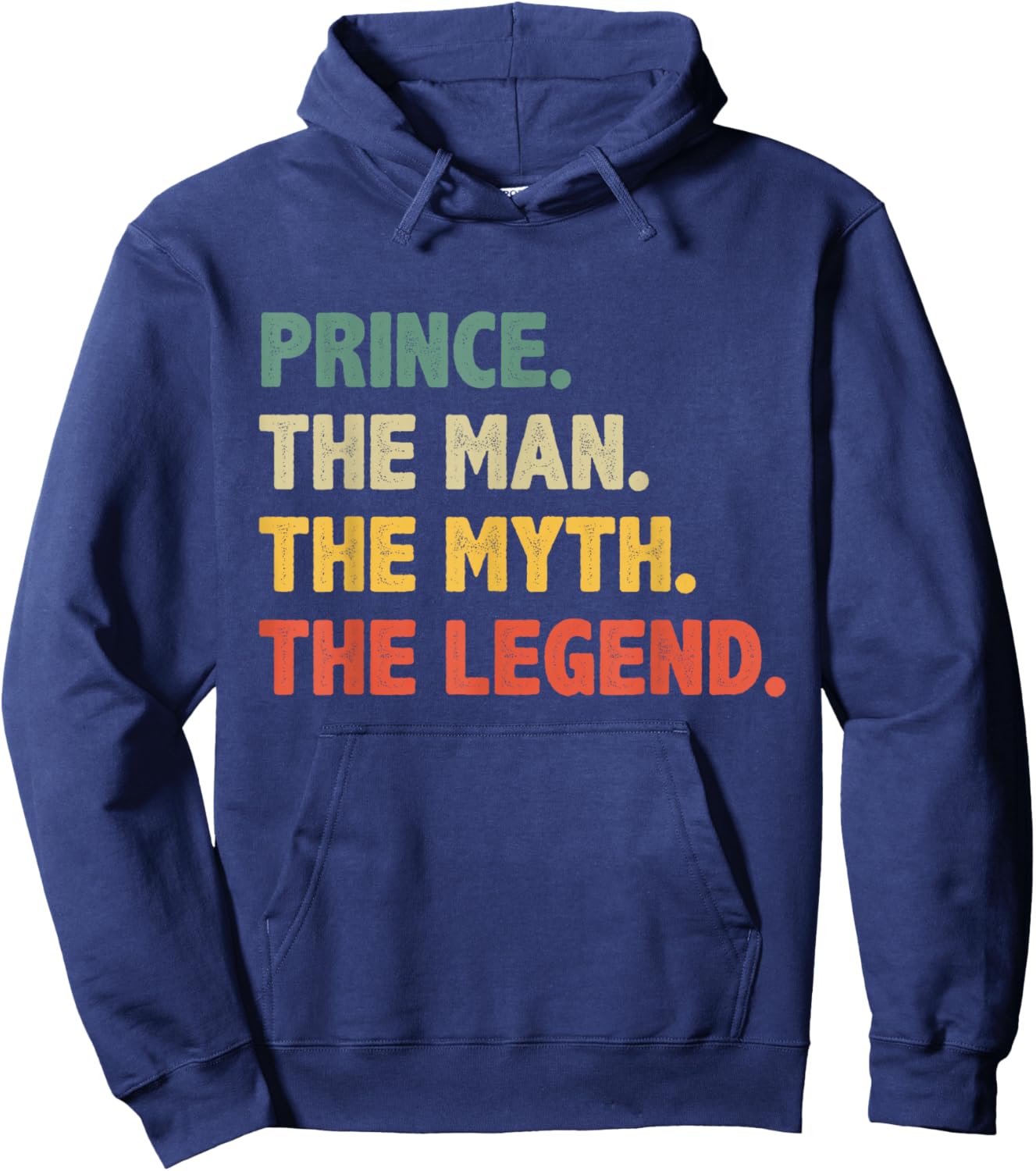 Prince The Man The Myth The Legend - Vintage Gift Prince Hoodie - Hoodie | Navy