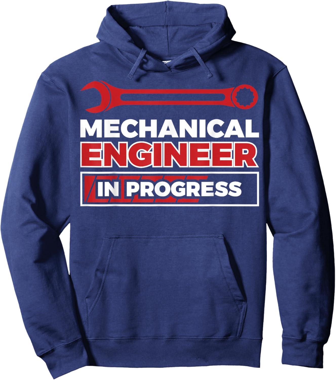Mechanical Engineer in Progress Hoodie - Hoodie | Navy