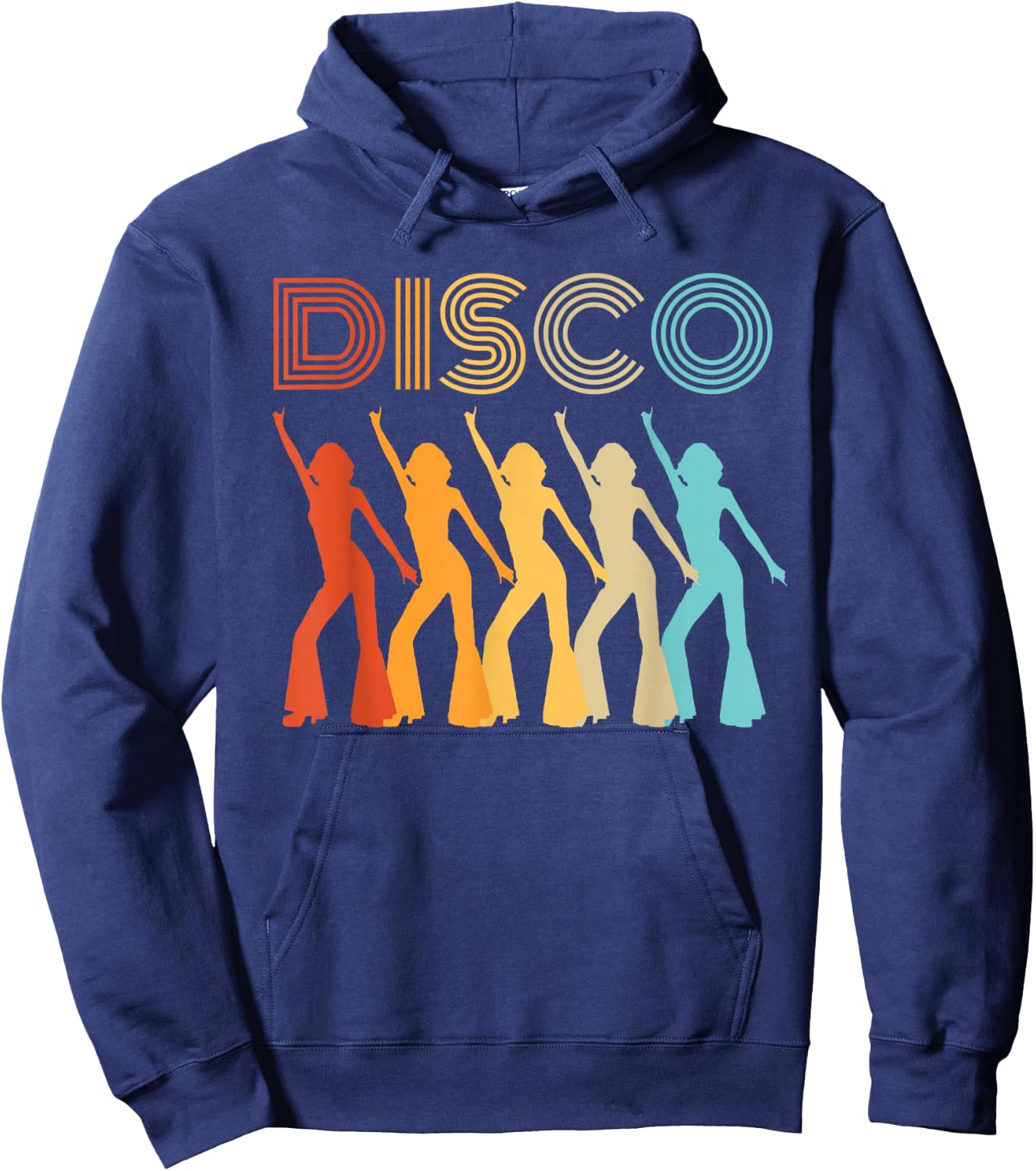 Disco Diva Themed Party 70s Retro Vintage 70's Dancing Queen Hoodie - Hoodie | Navy