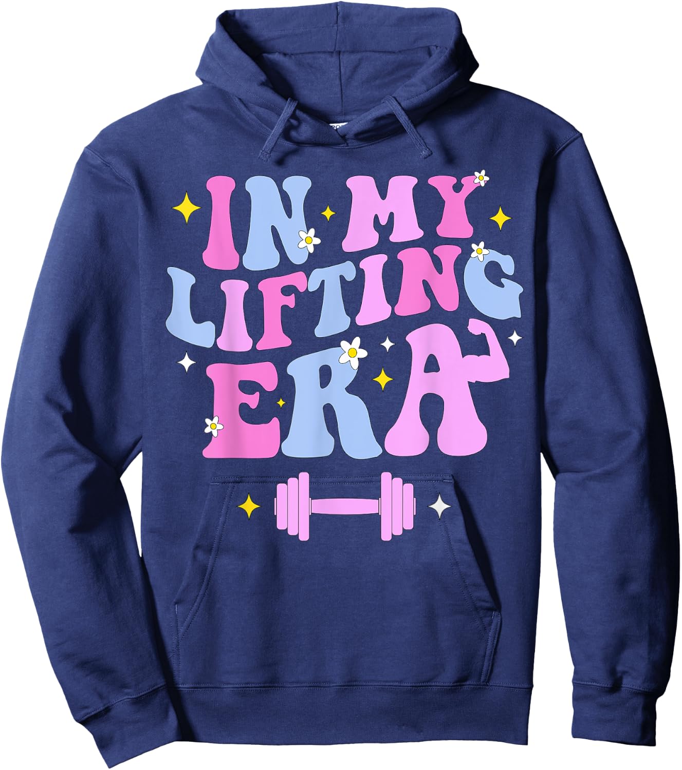 In My Lifting Era Workout Sport Motivation Fitness Gym Hoodie - Hoodie | Navy
