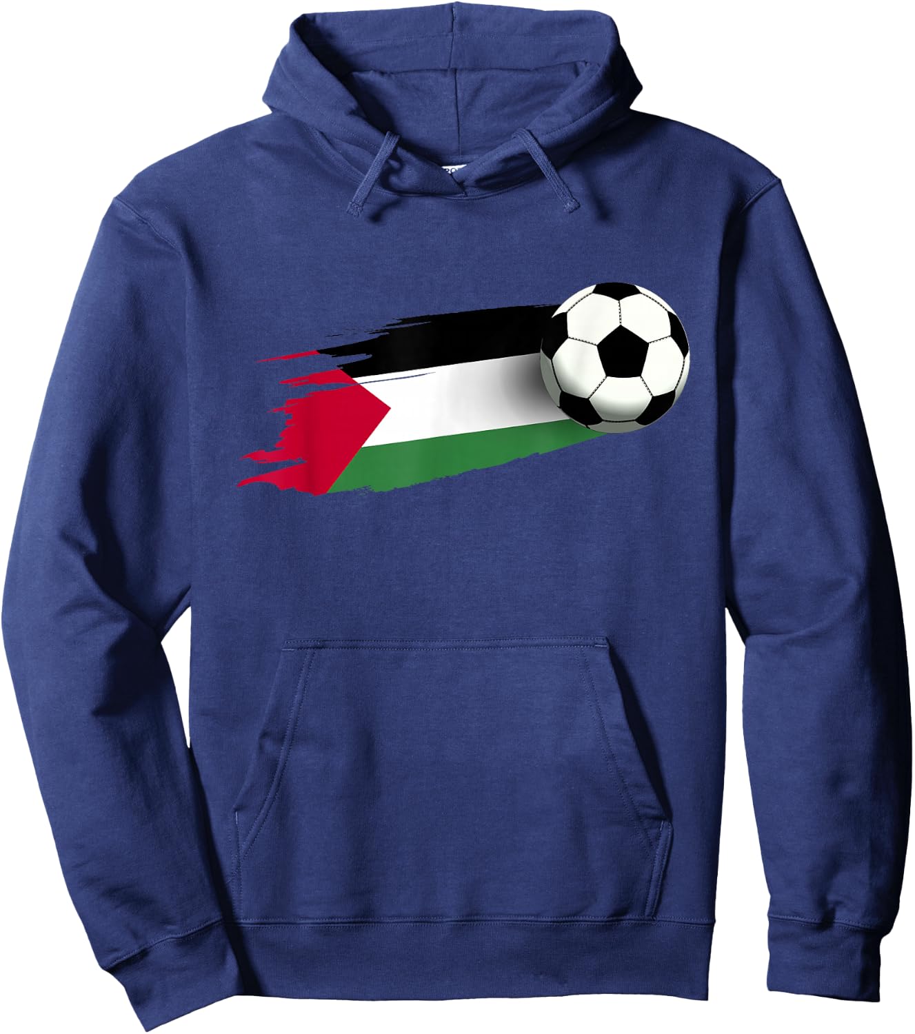 Palestine Flag Jersey Palestine Soccer Team Palestine Hoodie - Hoodie | Navy