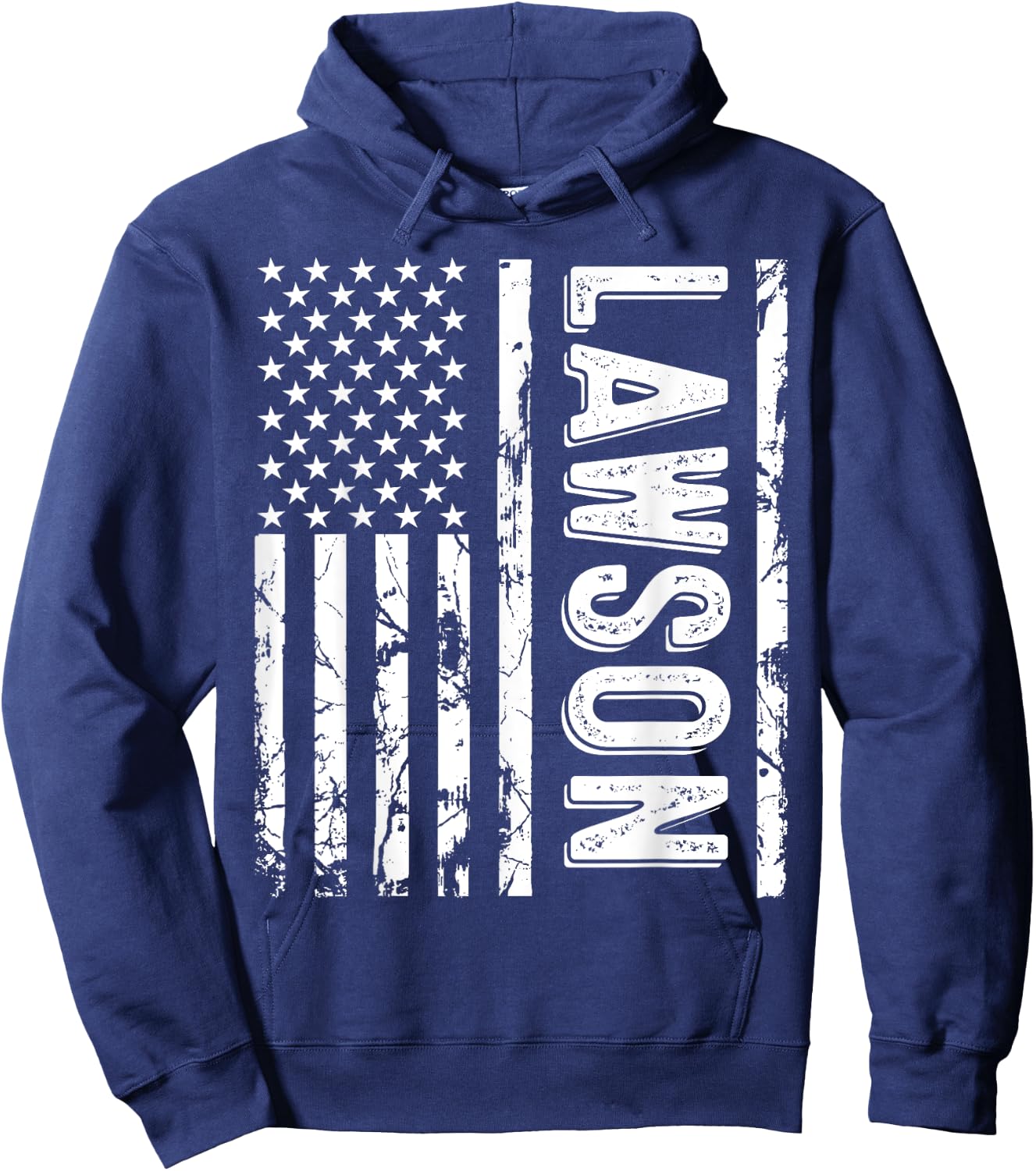 Lawson Last Name Funny Surname Team Lawson Family Reunion Hoodie - Hoodie | Navy