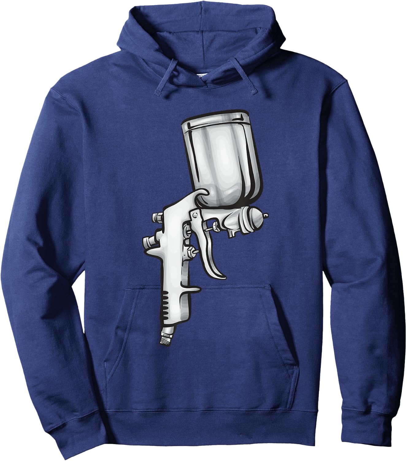 Spray Gun Auto Body Painter Automotive Car Painter Hoodie - Hoodie | Navy
