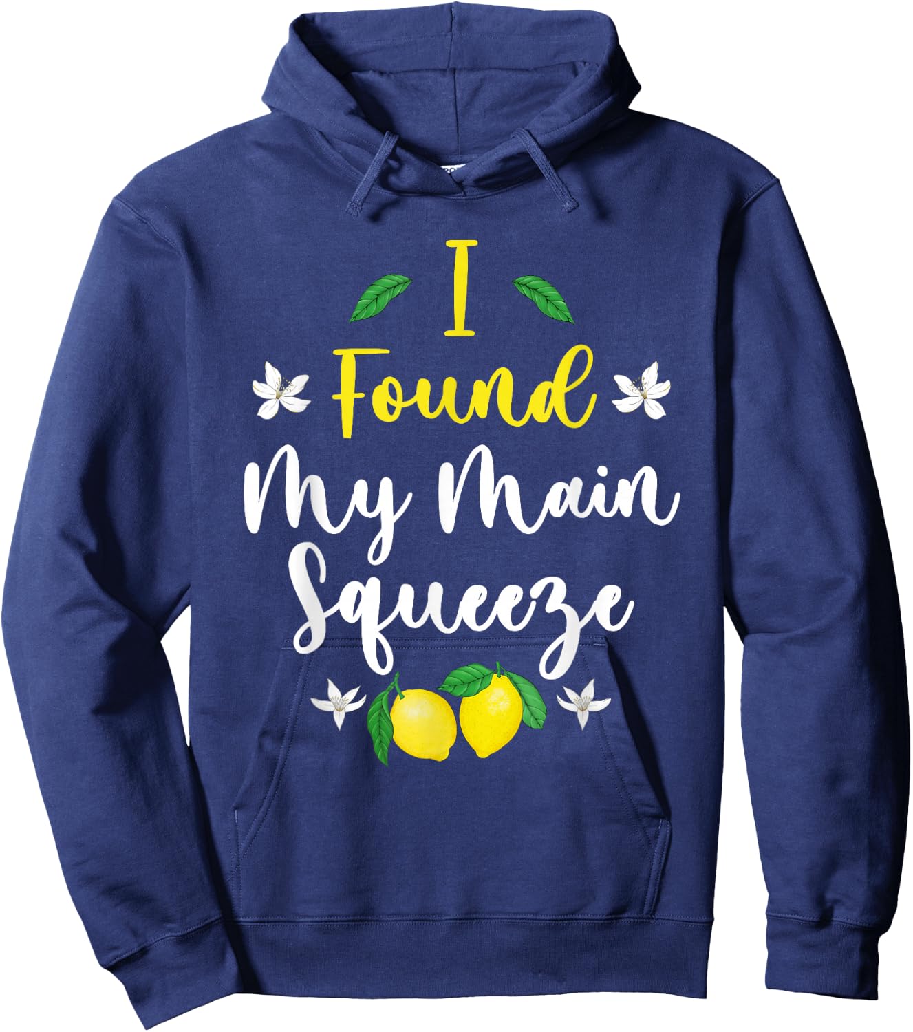 I found My main squeeze Hoodie - Hoodie | Navy