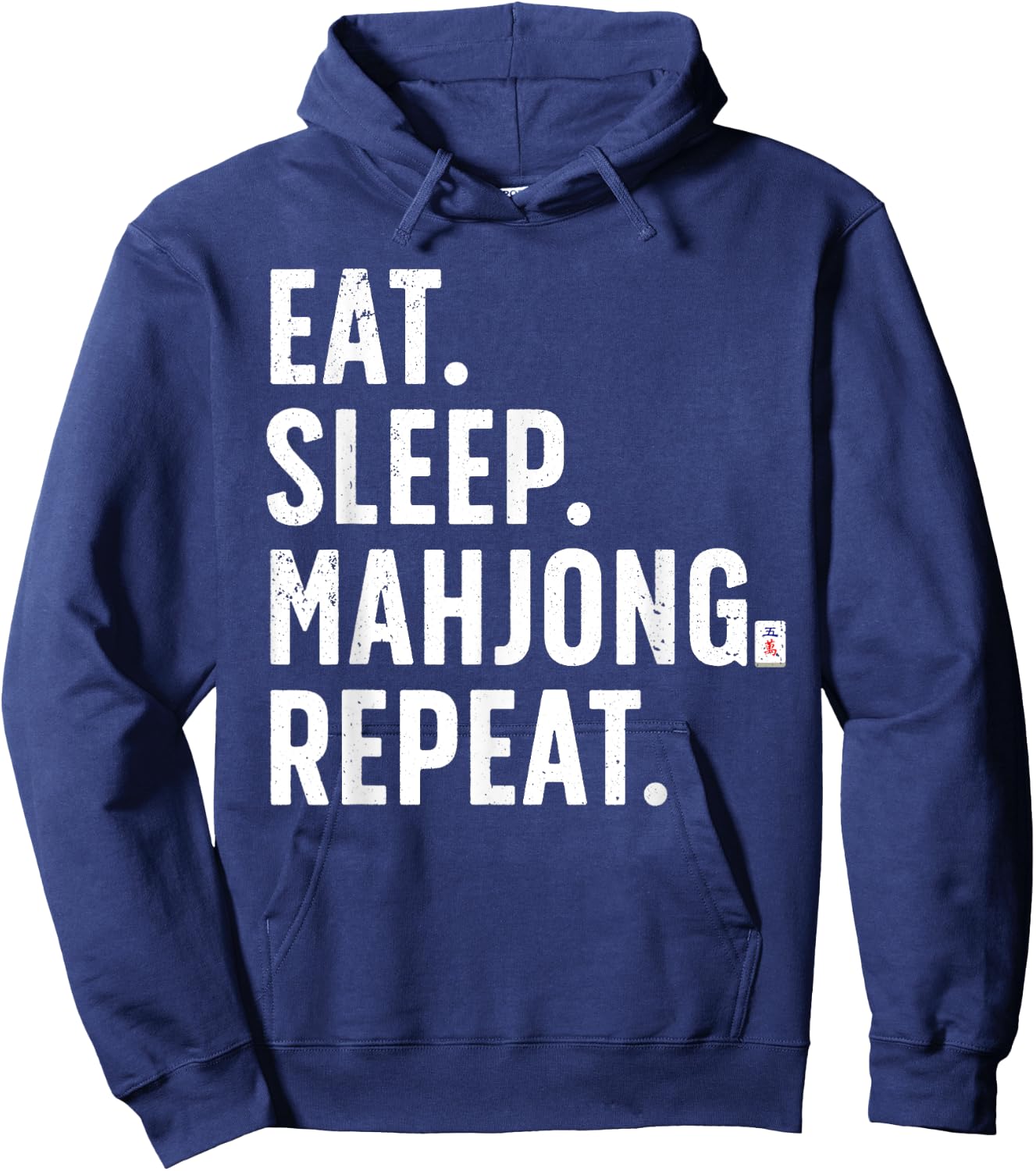 Cool Mahjong Women Strategy Tile Game Mahjong Lover Hoodie - Hoodie | Navy