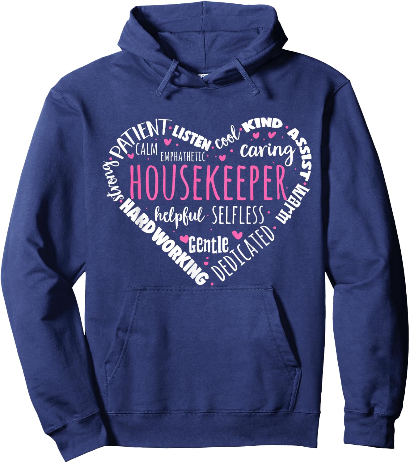 Housekeeper Housekeeper Housekeeper Hoodie - Hoodie | Navy