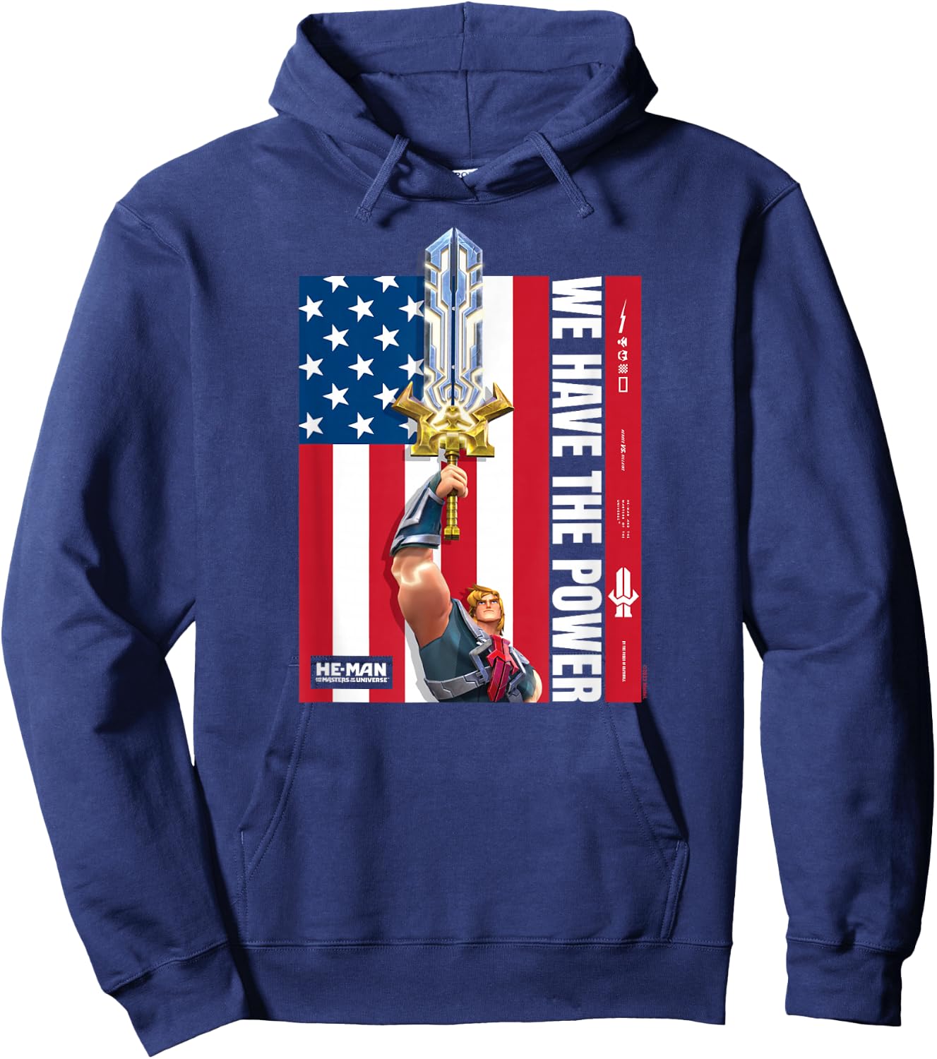 Masters of The Universe - We Have The Power Hoodie - Hoodie | Navy