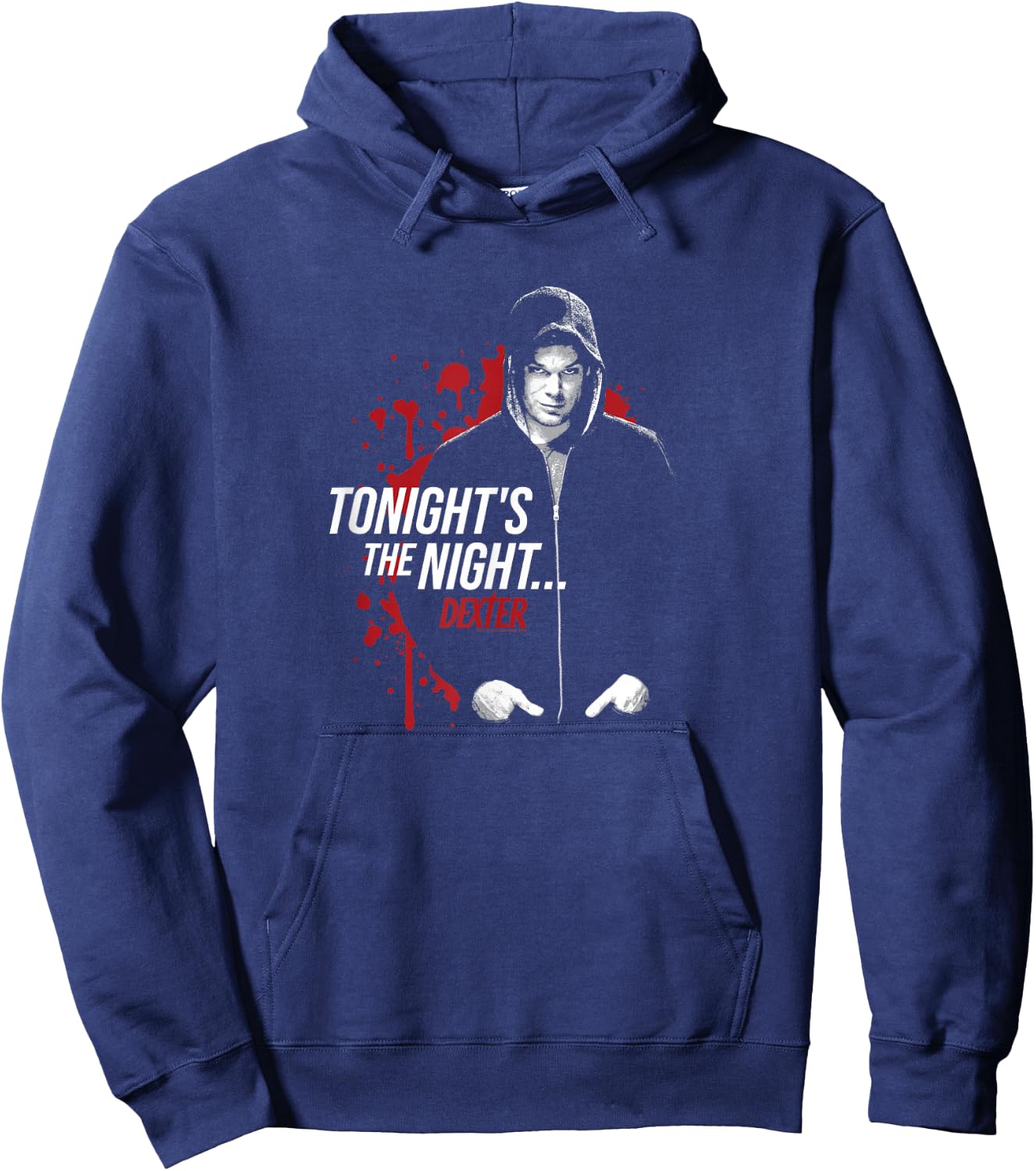 Dexter - Tonights The Night... Hoodie - Hoodie | Navy