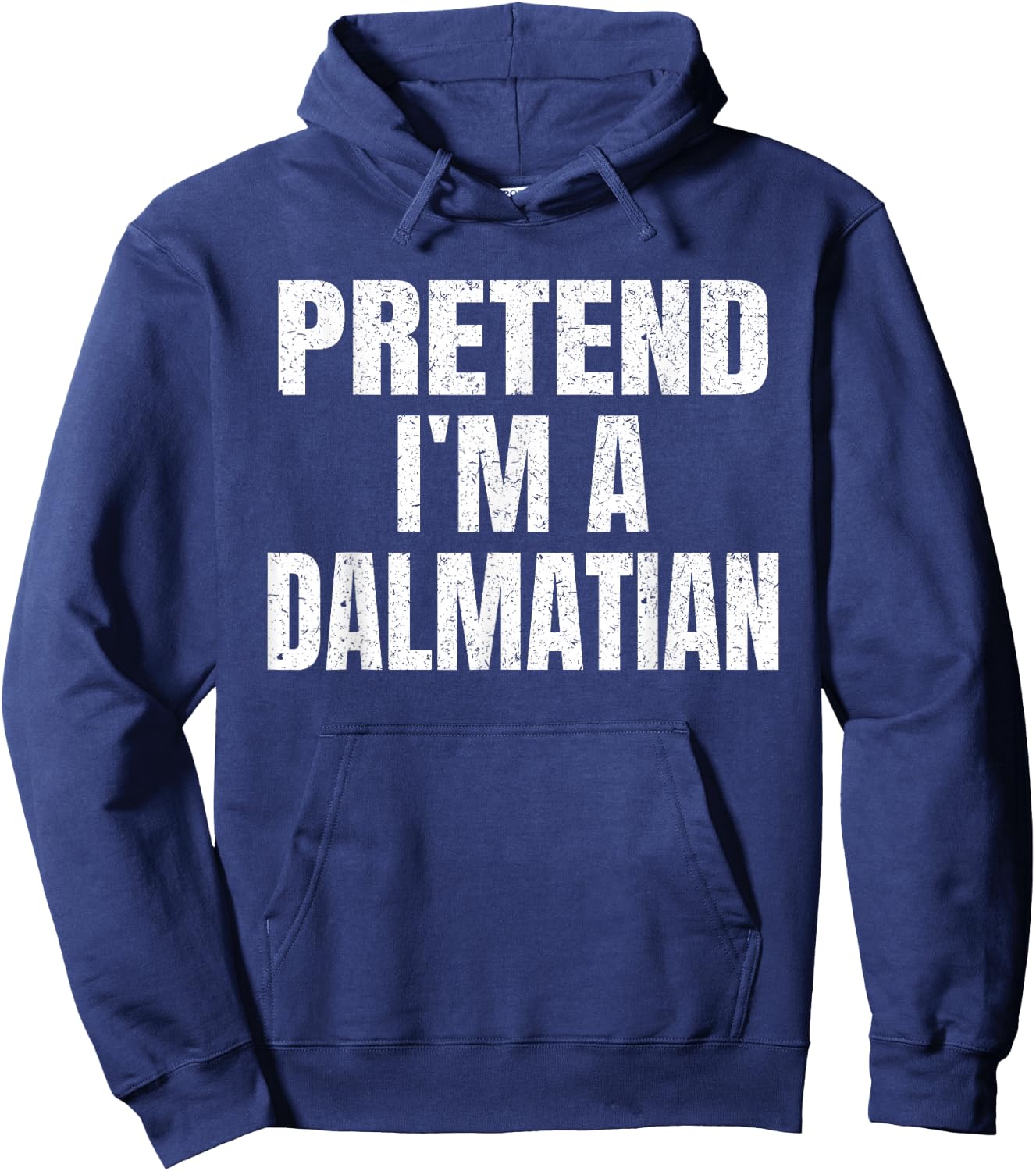 Pretend I'm A Dalmatian Easy Halloween Family Group Costume Hoodie - Hoodie | Navy