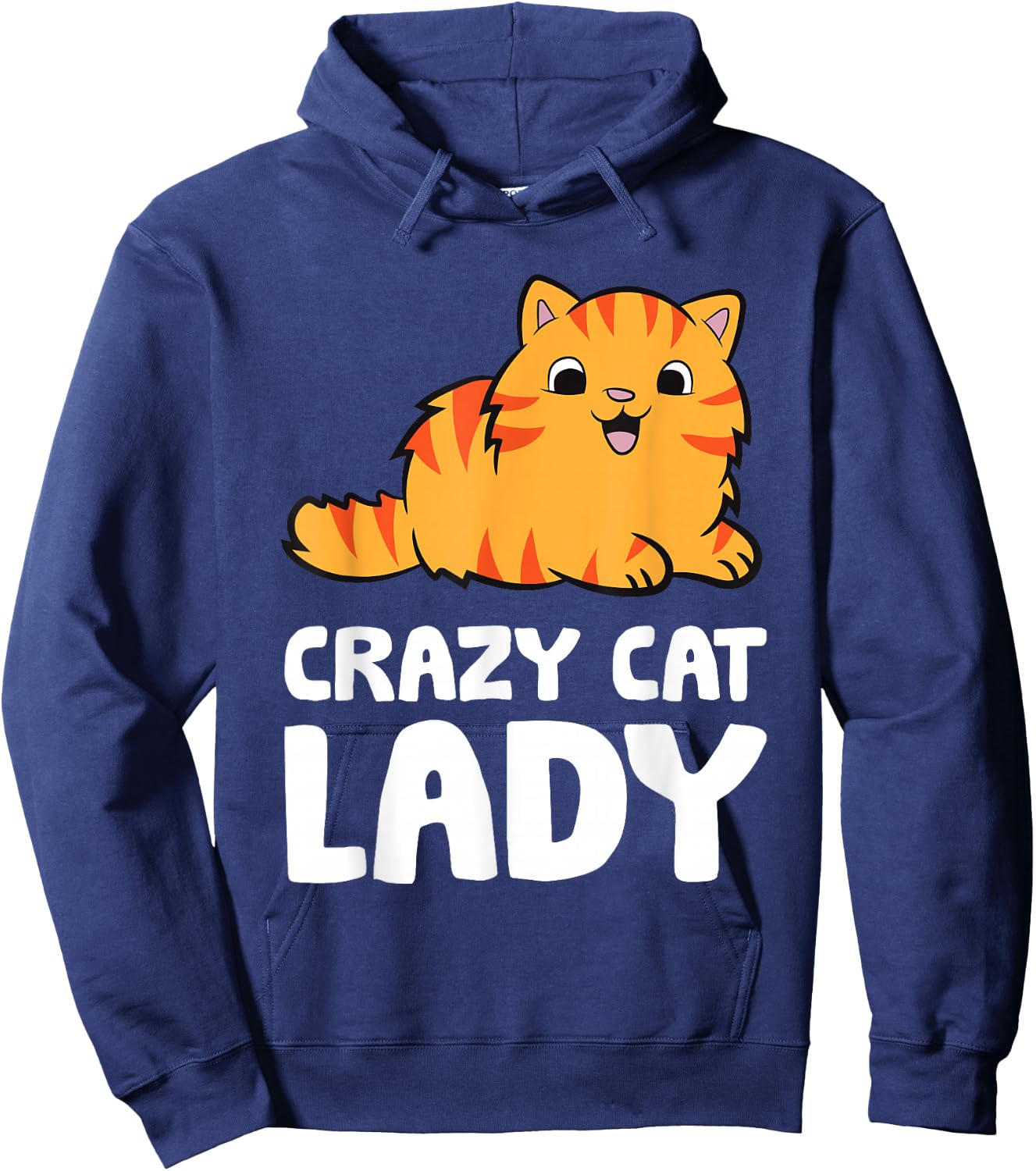 Crazy Cat Lady Pet Women Cat Hoodie - Hoodie | Navy
