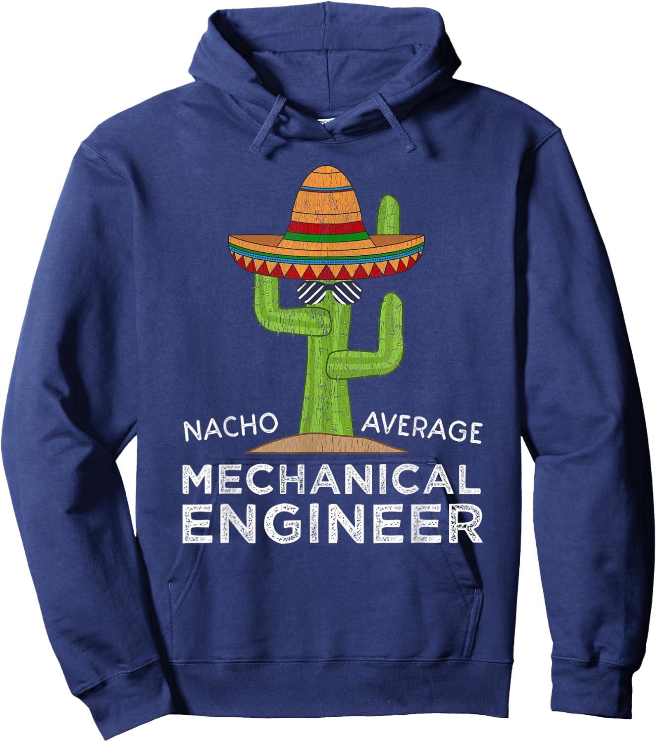 Funny Mechanical Engineer Engineering Hoodie - Hoodie | Navy