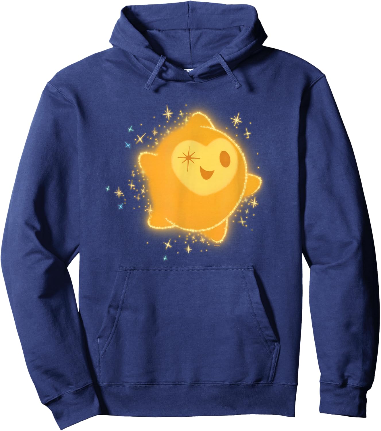 Disney Wish Star Eye Wink Hoodie - Hoodie | Navy