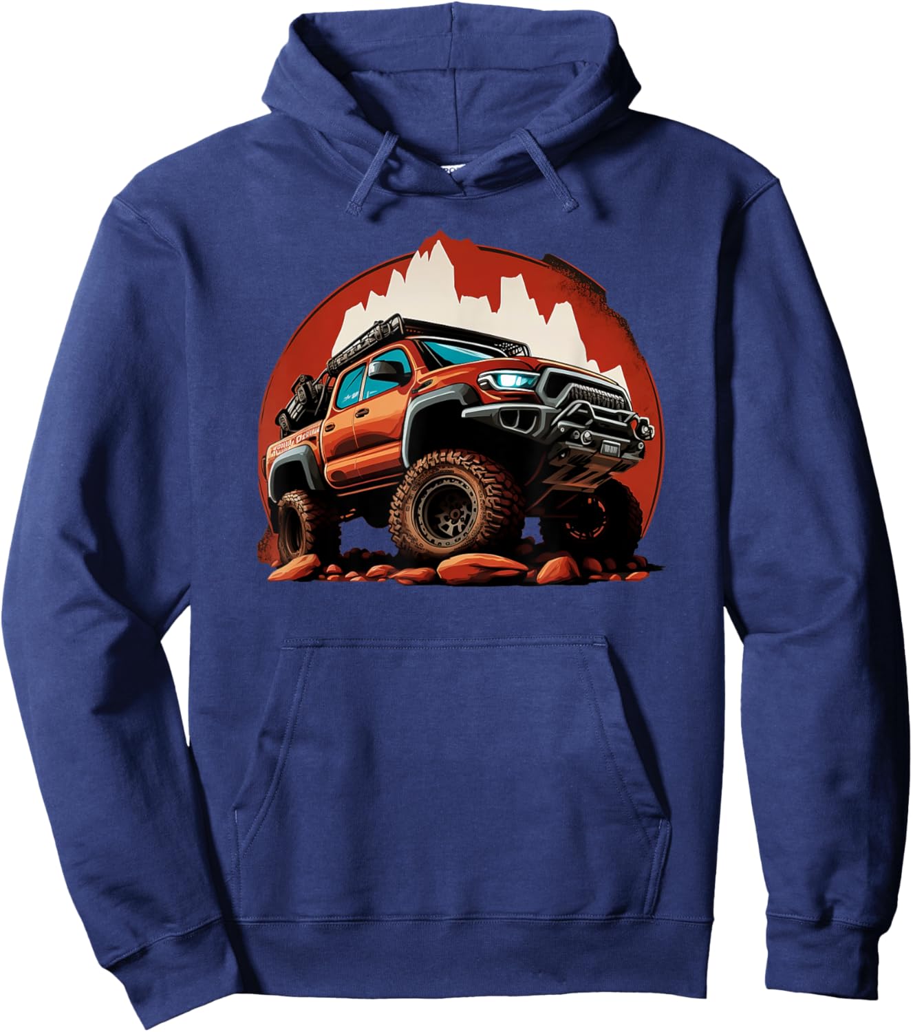 Tacoma Rock Crawler Hoodie - Hoodie | Navy