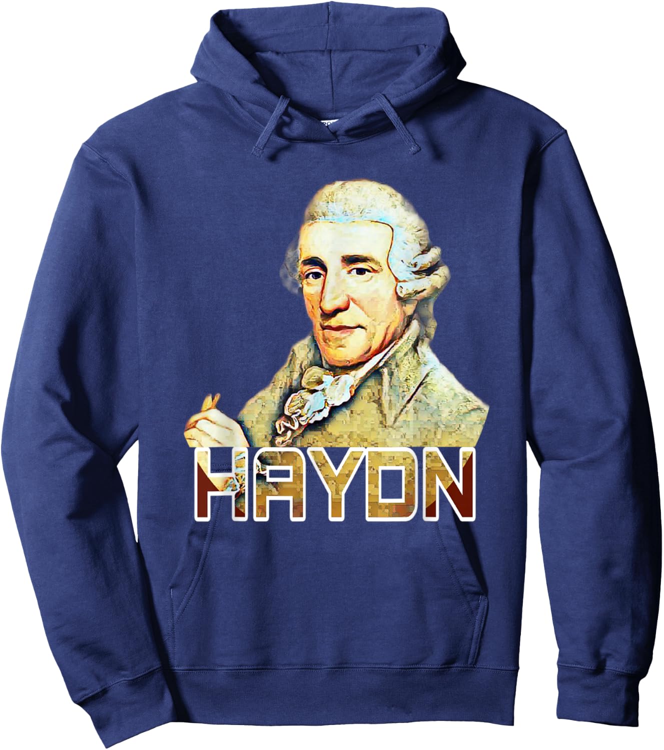 Haydn. Classical. Concert. composer Hoodie - Hoodie | Navy