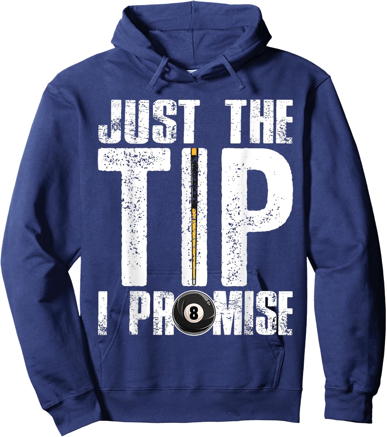 Funny Billiards Pool Cue Shirt Billiard Players Gift Hoodie - Hoodie | Navy