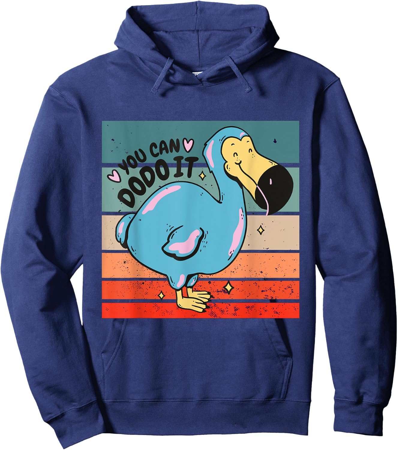 Dodo Bird, You can dodo it, Ornithology flightless Mauritius Hoodie - Hoodie | Navy