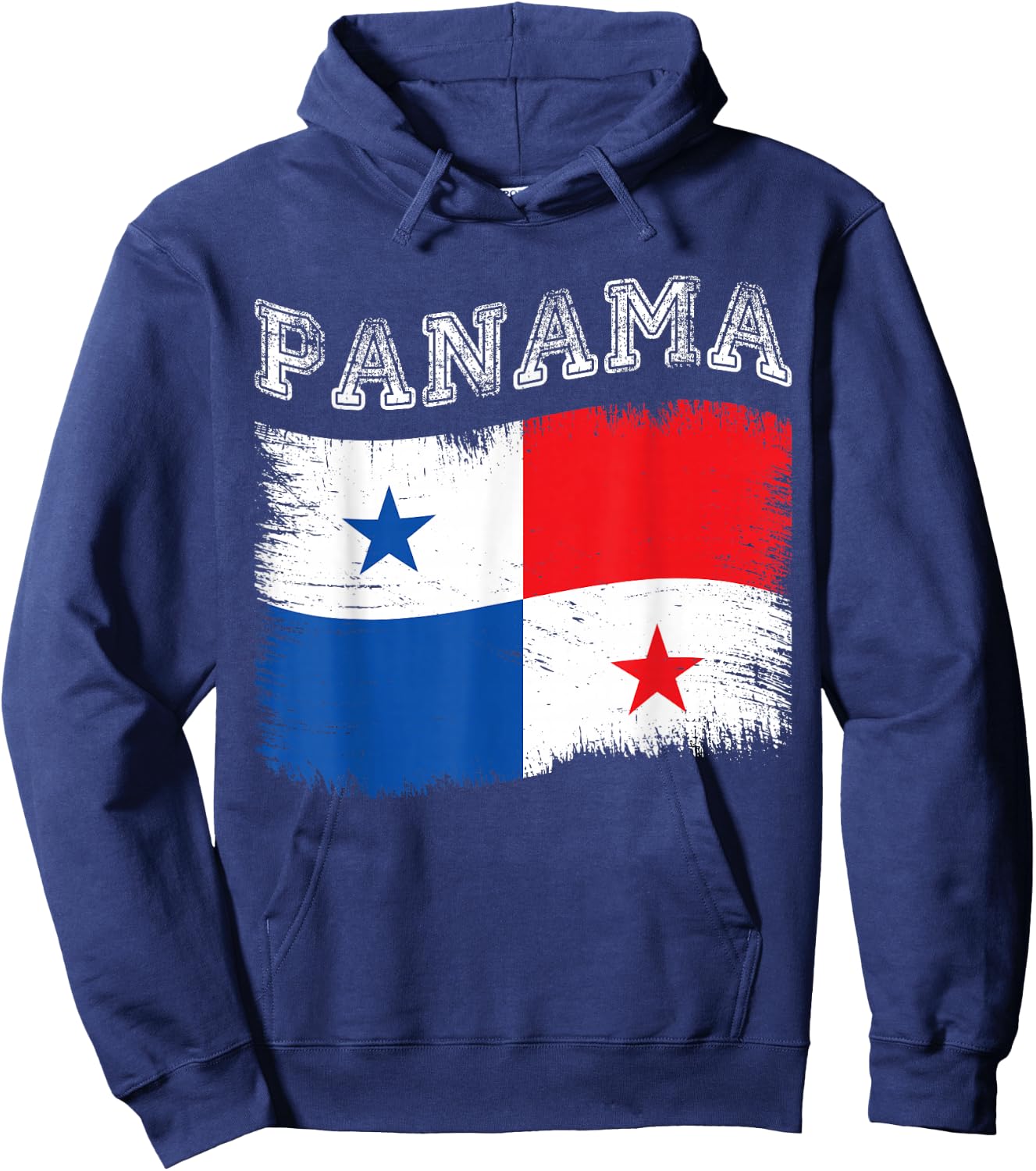 Panamanian Flag Tourist Holiday Destination Panama Flag Hoodie - Hoodie | Navy