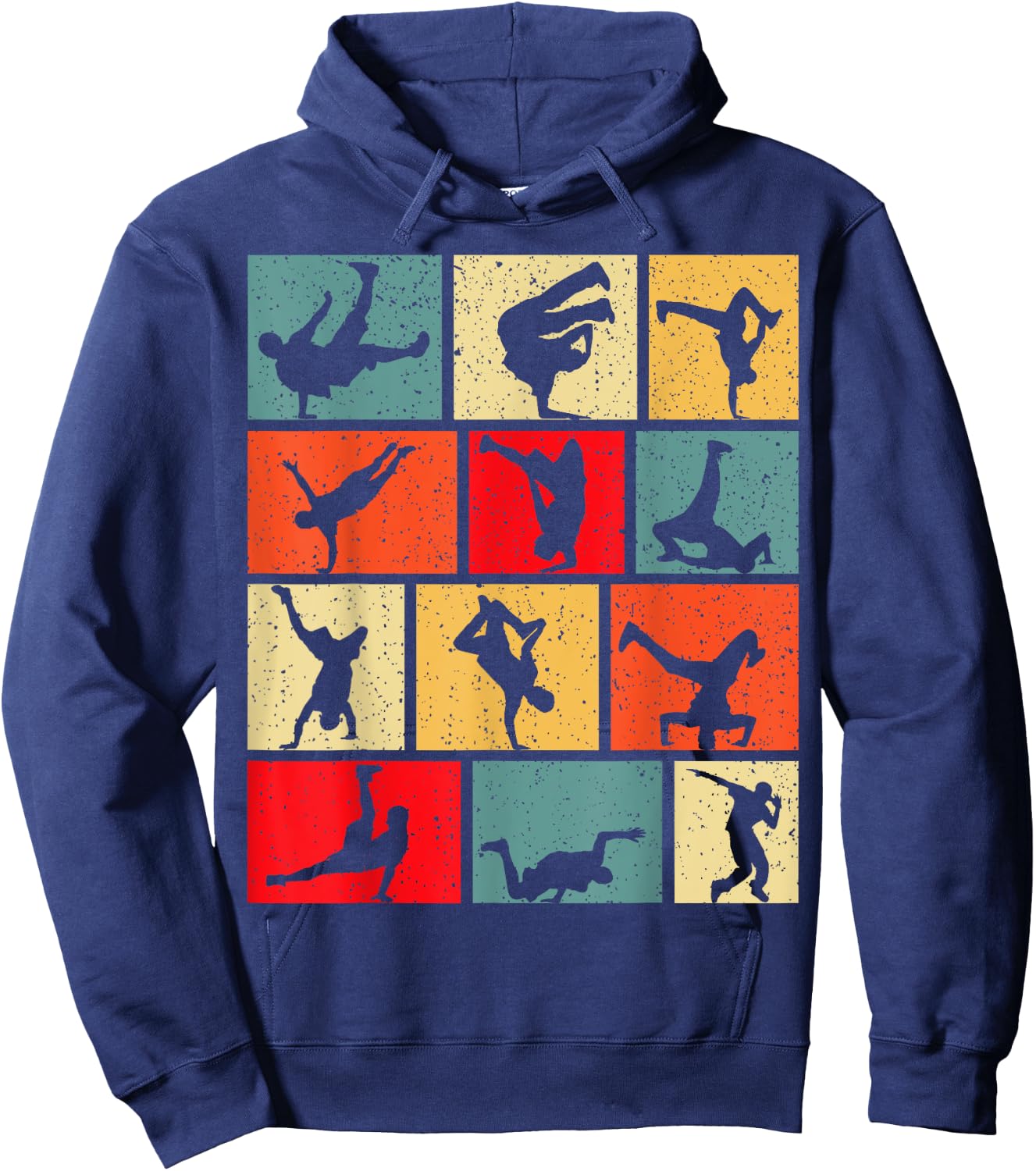 Breakdance Breakdancer Breakdancing Boys Kids Men Hoodie - Hoodie | Navy