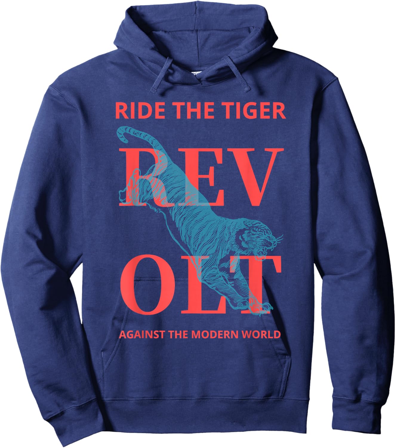 Revolt Against the Modern World Julius Evola Hoodie - Hoodie | Navy