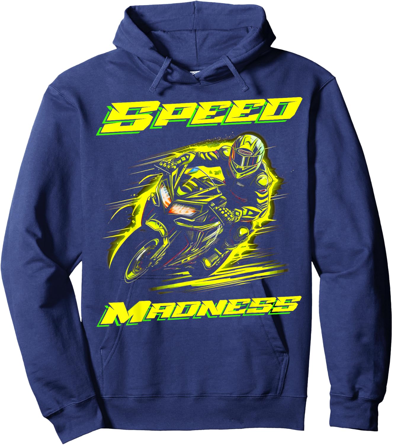 Racing Motorbike Hoodie - Hoodie | Navy