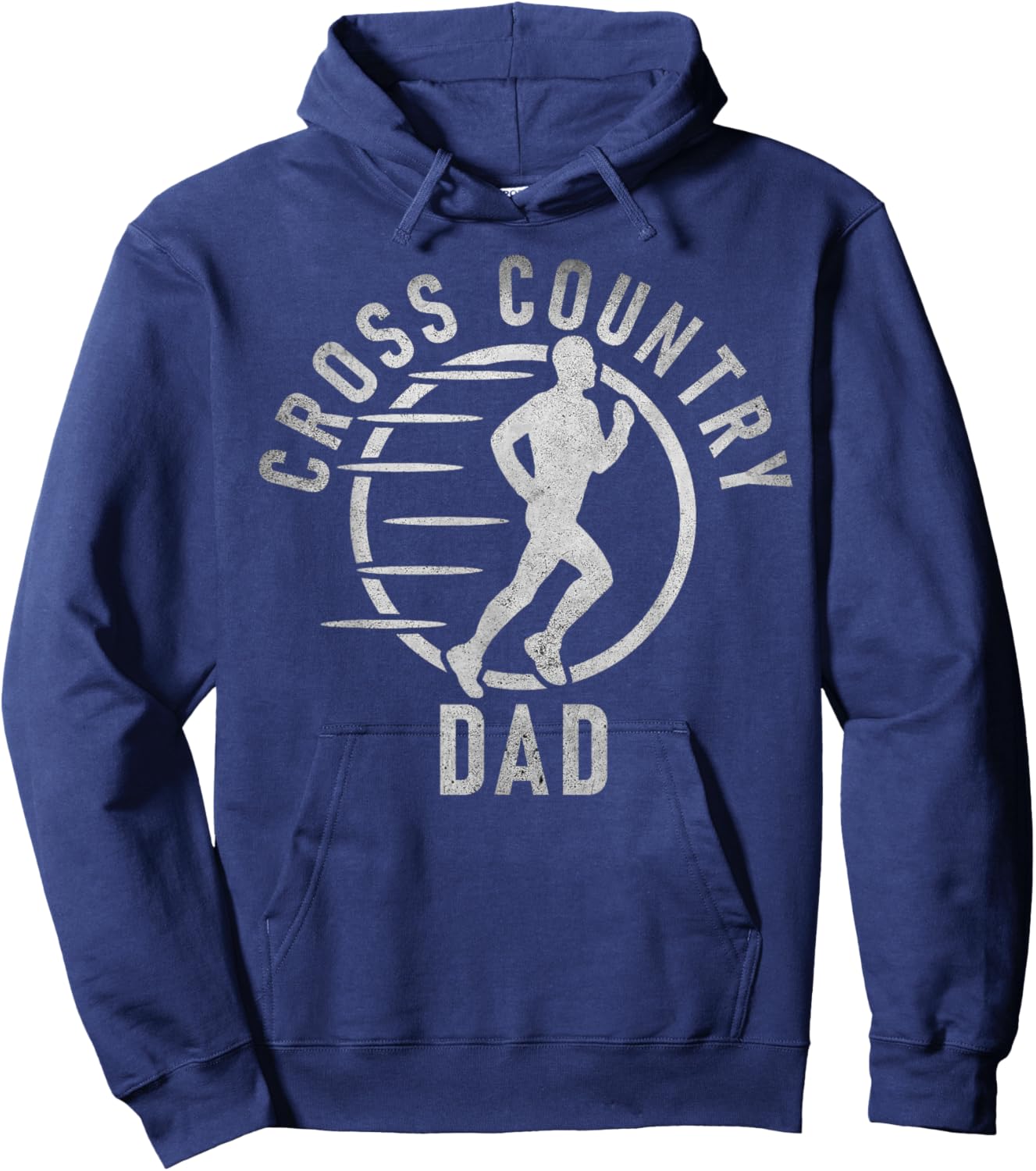 Cross Country Dad Hoodie - Hoodie | Navy
