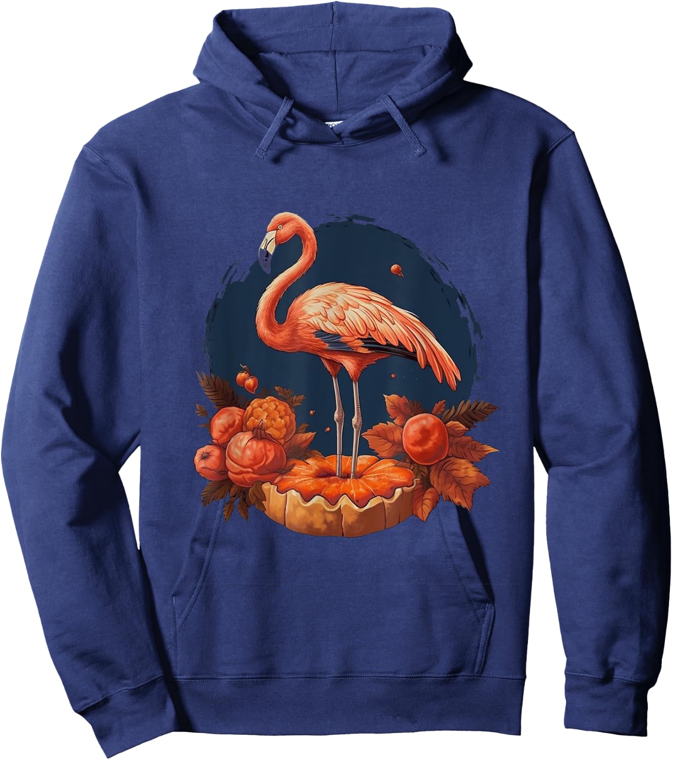 Turkey Pumpkin Pie Thanksgiving Day Autumn Men Women Kids Hoodie - Hoodie | Navy